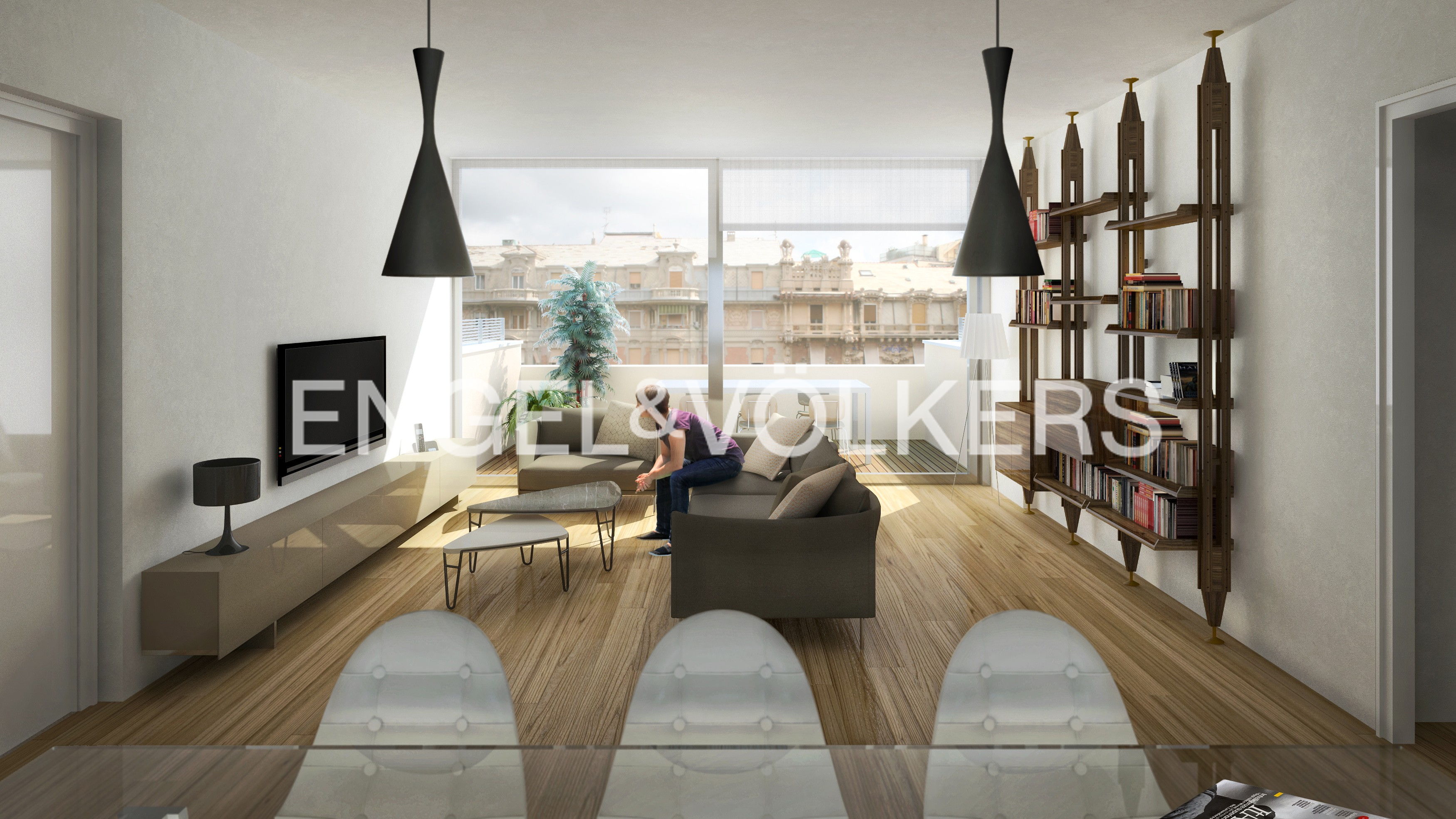 Charming penthouse in the heart of Savona