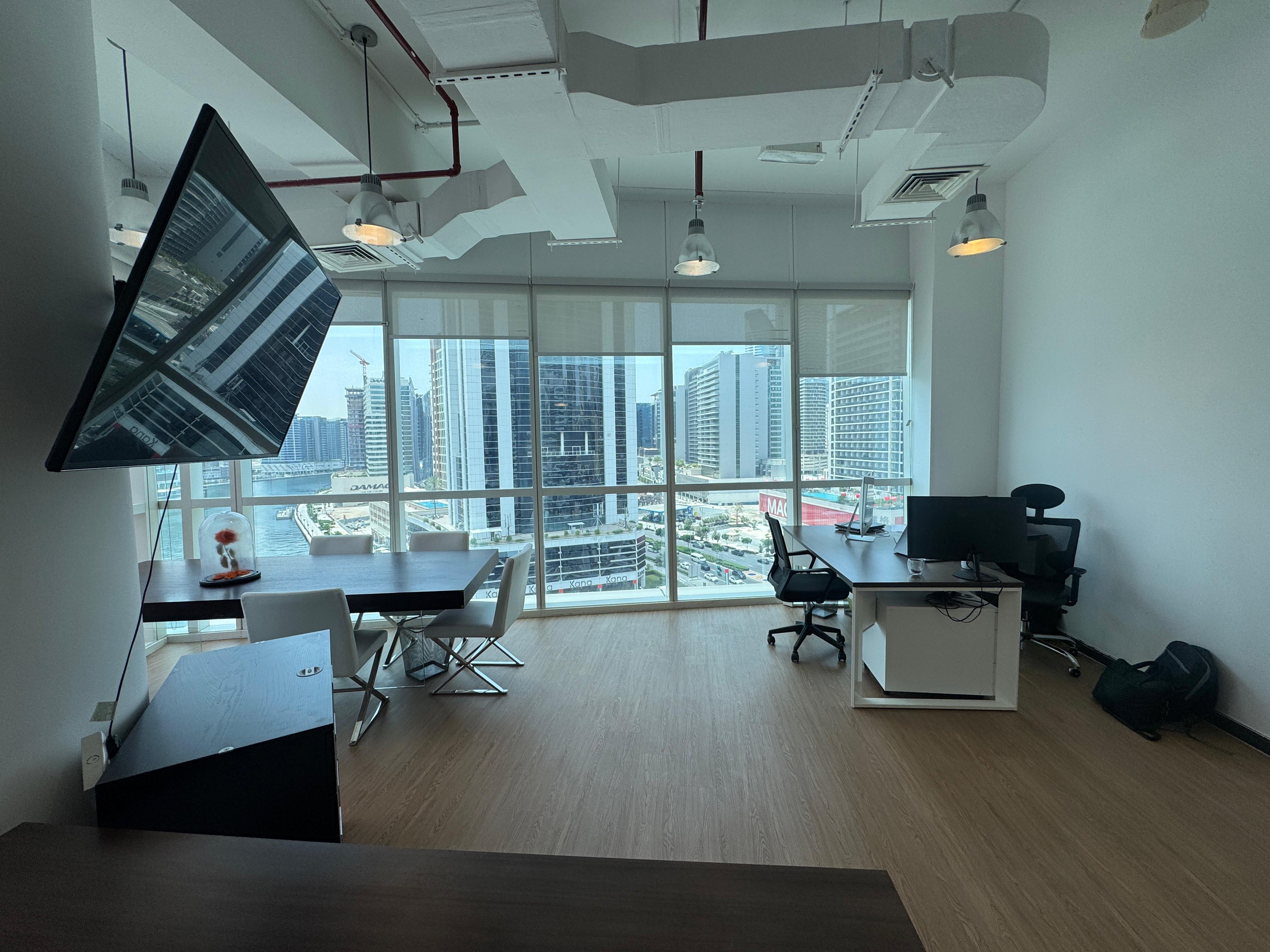 Fully Furnished | Full Canal View | Corner Office
