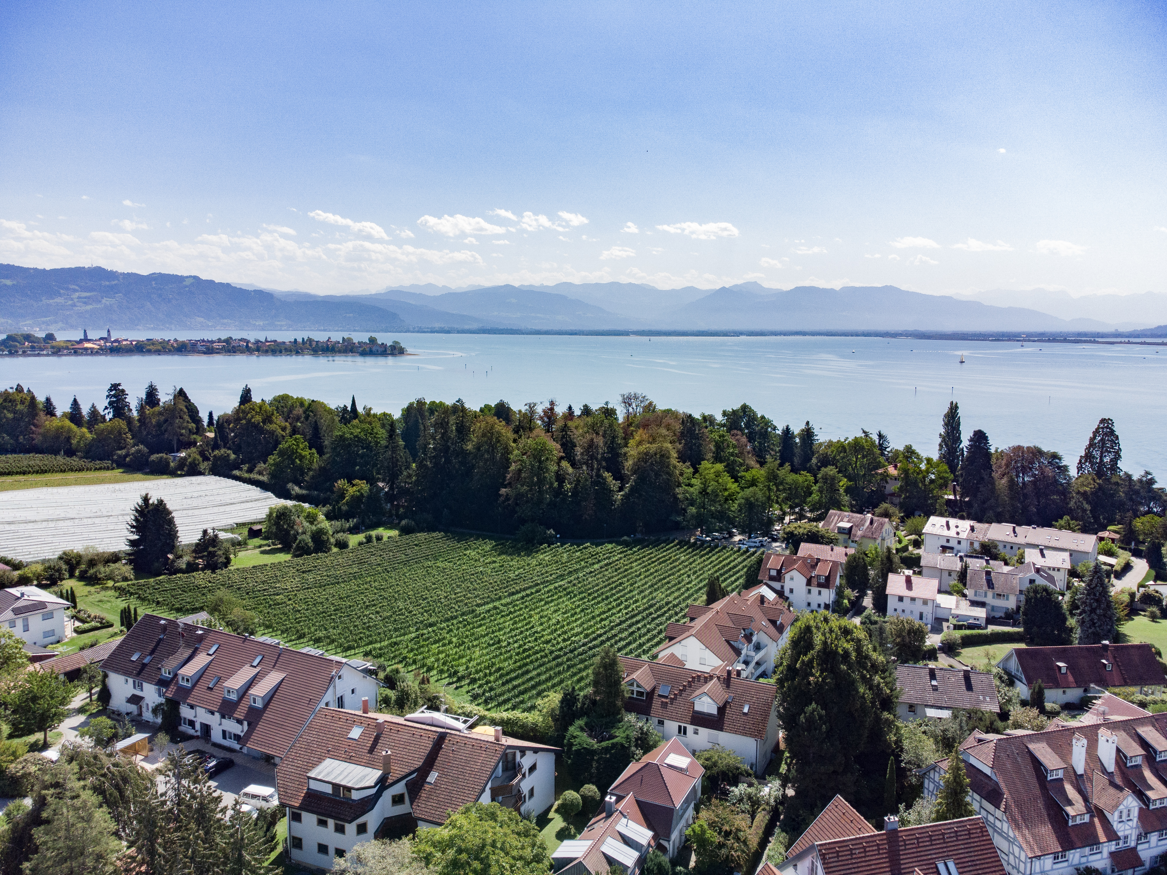 Bad Schachen - idyllische Lage in fußläufiger Nähe zum Bodensee