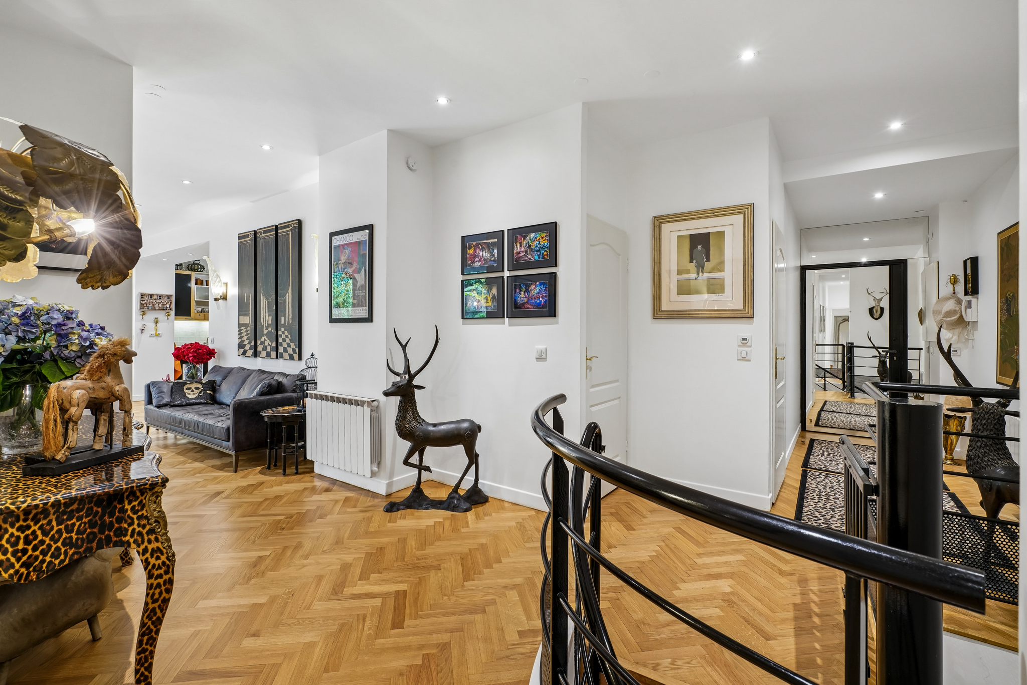 Duplex meublé avec jardin privatif - Madeleine