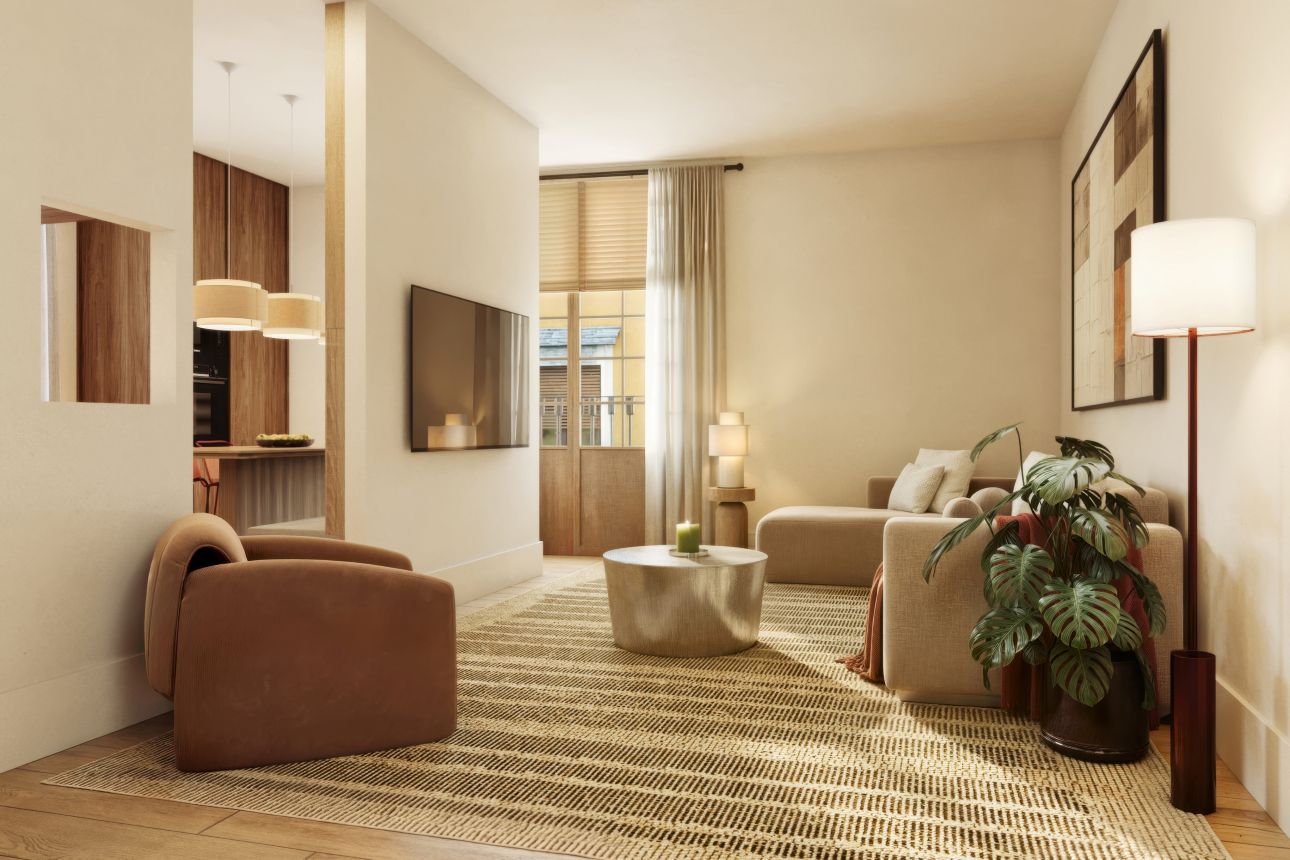 Exclusivo apartamento renovado en el Barrio Gótico
