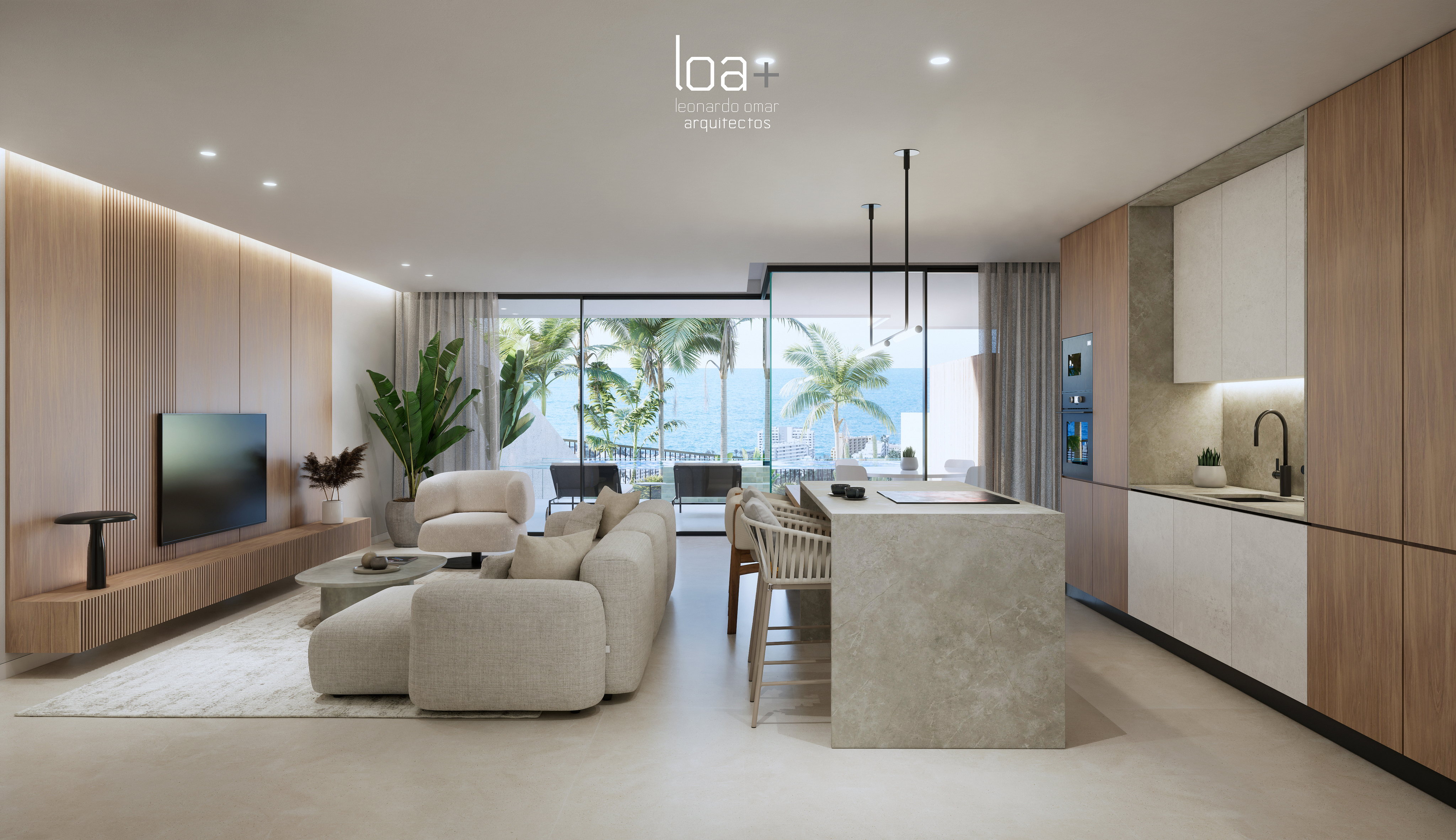 ENA Luxury Homes: Exclusius apartaments d’1 dormitori amb disseny sofisticat a Los Cristianos [Editat amb IA]
