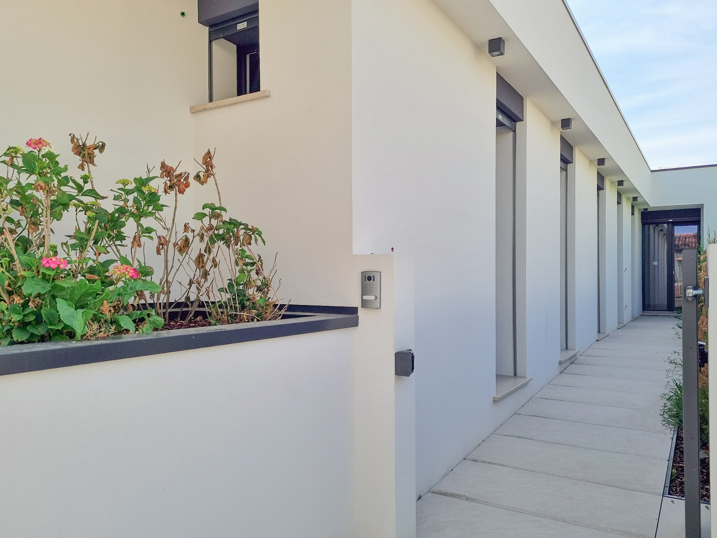 Newly built flat in the city center
