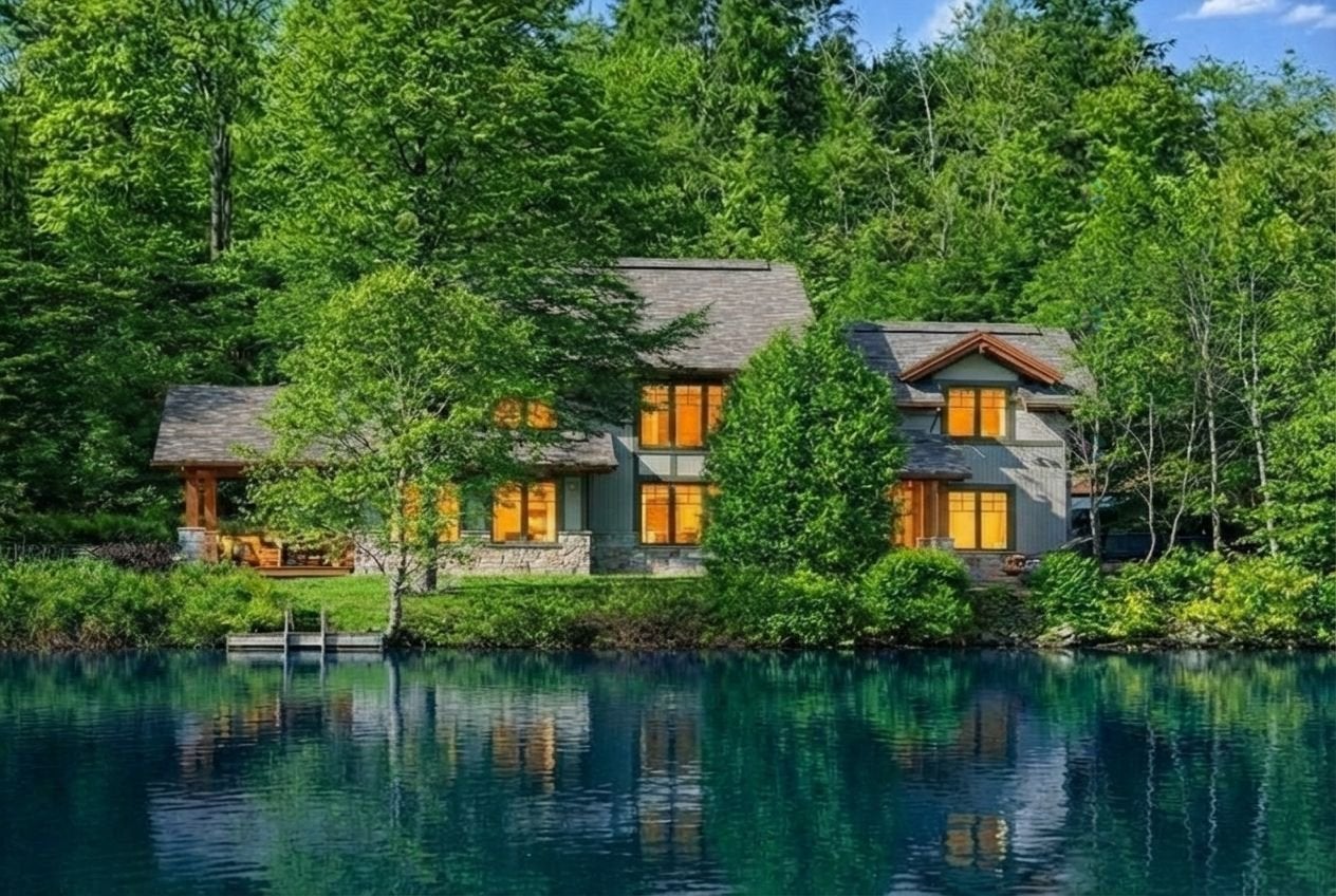 Magnificent waterfront home