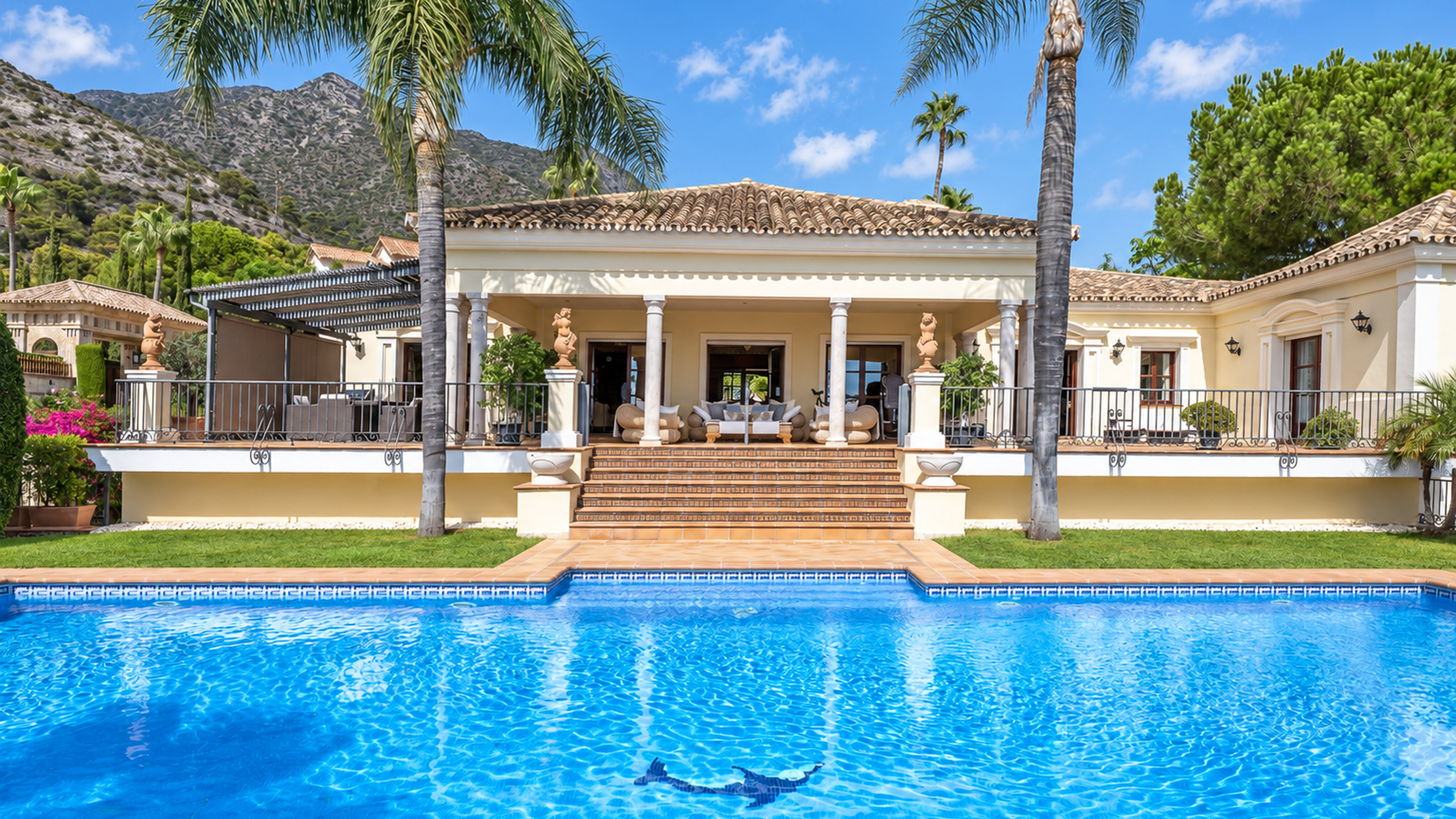 Exceptional Sea-View Mansion in the Prestigious Heights of Sierra Blanca