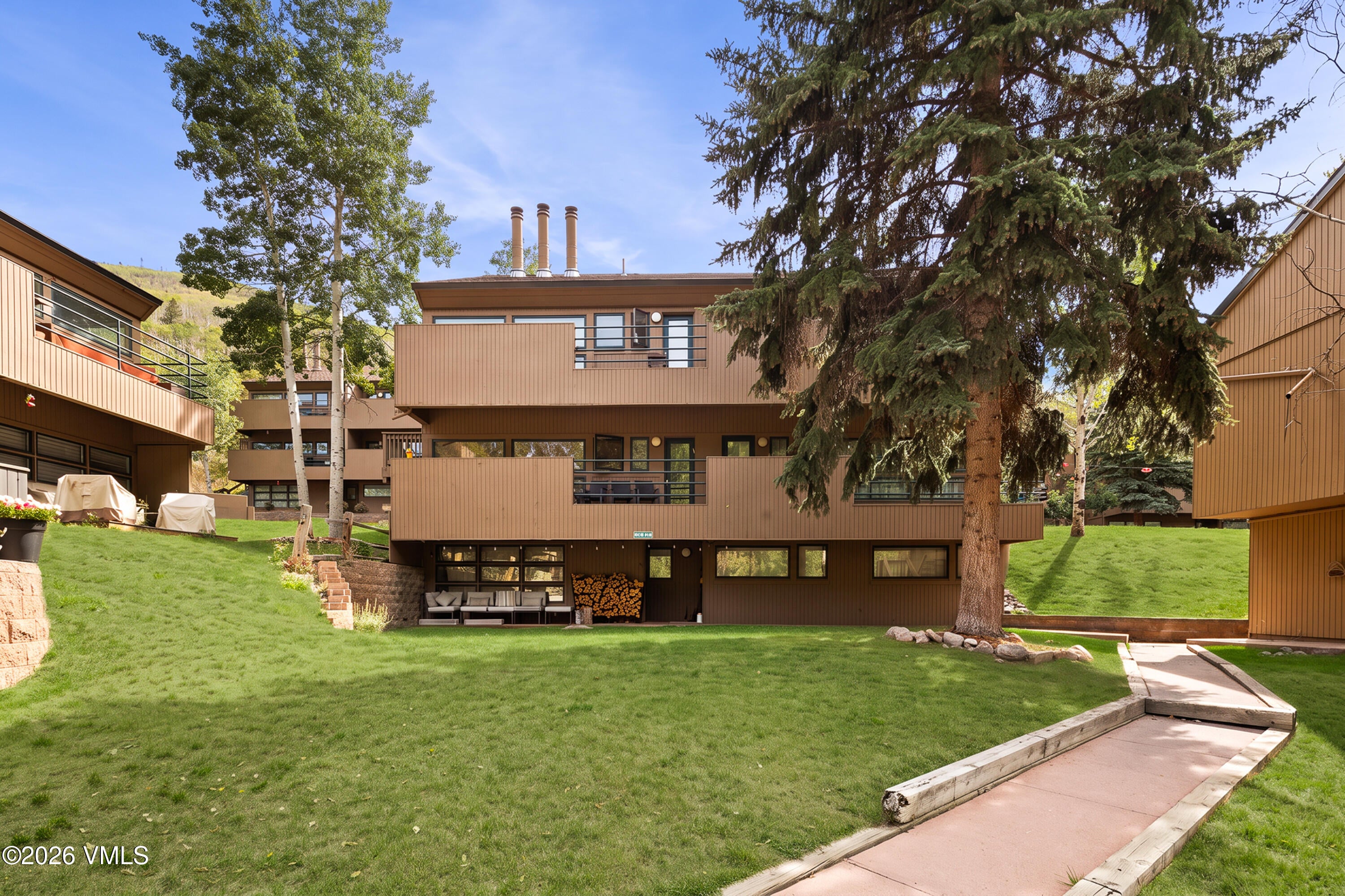 Rare Three Bedroom Residence with Golf Course Views