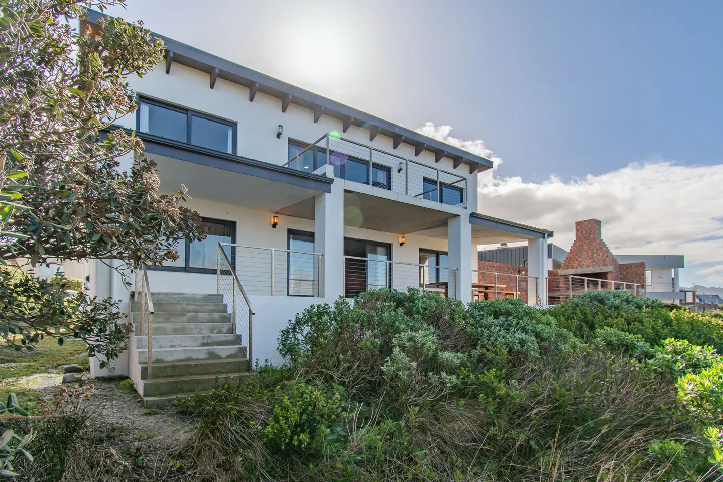 Rear view of Home