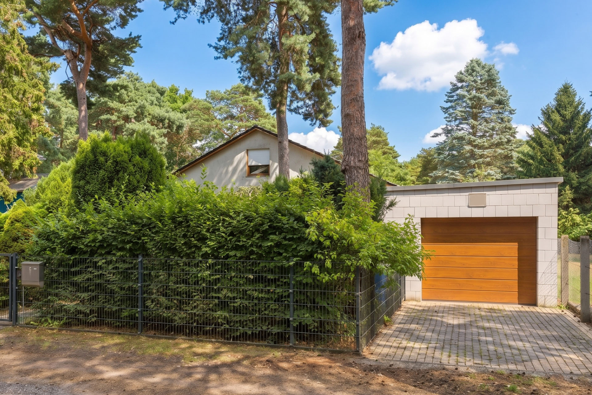 Waldesruh bei Berlin: Moderner Bungalow mit Raum für Ihre Visionen