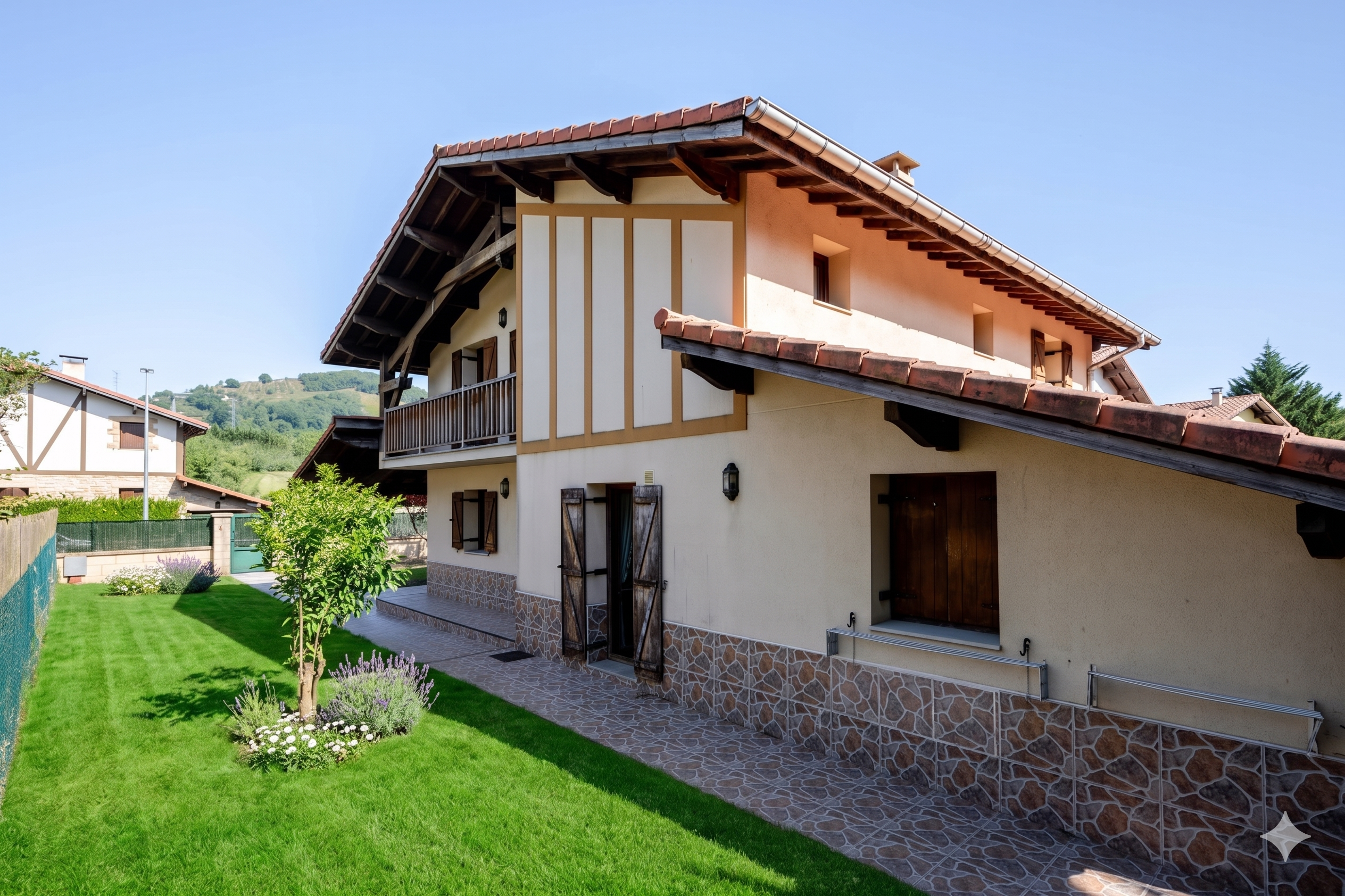 Spacious single-family villa 5 minutes from San Sebastian