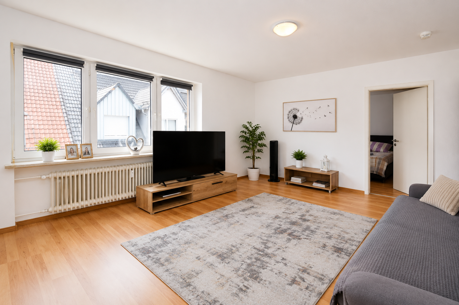 Perfekt für Paare & kleine Familien: Helle 3-Zimmerwohnung mit Balkon