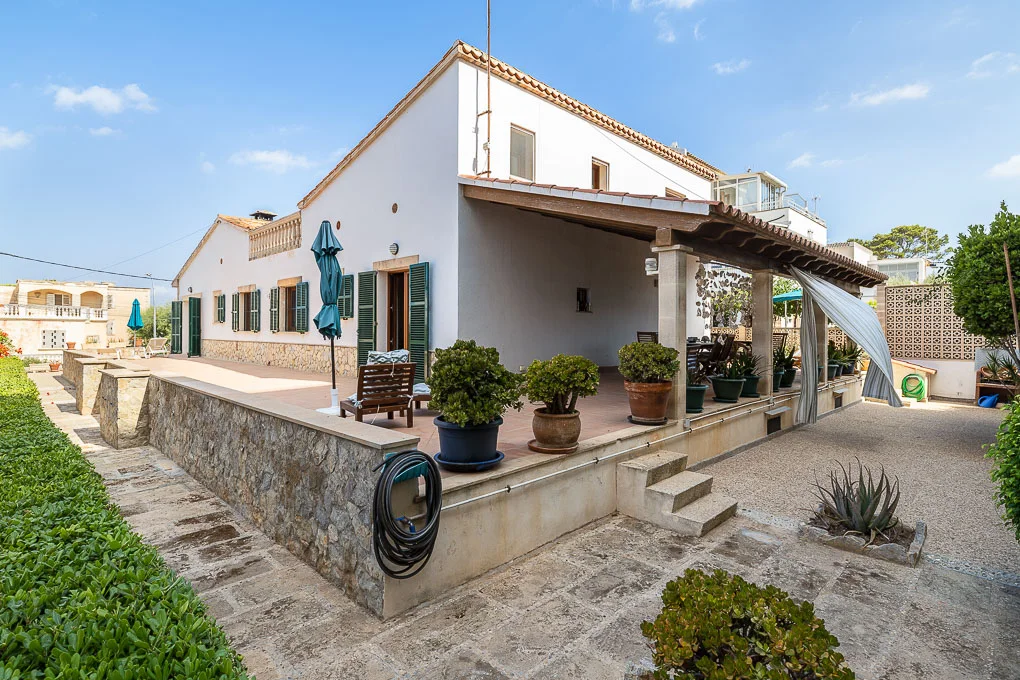 Beautiful spacious villa with terraces and views