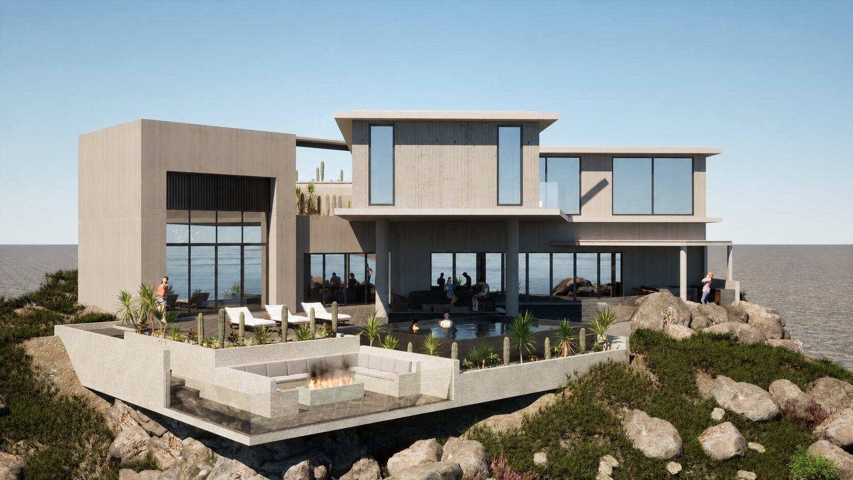 Casa Over the Edge Lote H The Palm