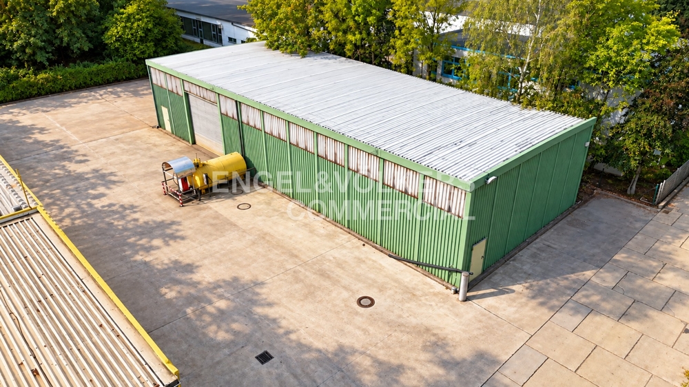 Gewerbehalle mit großer Freifläche in Hagen zu vermieten!