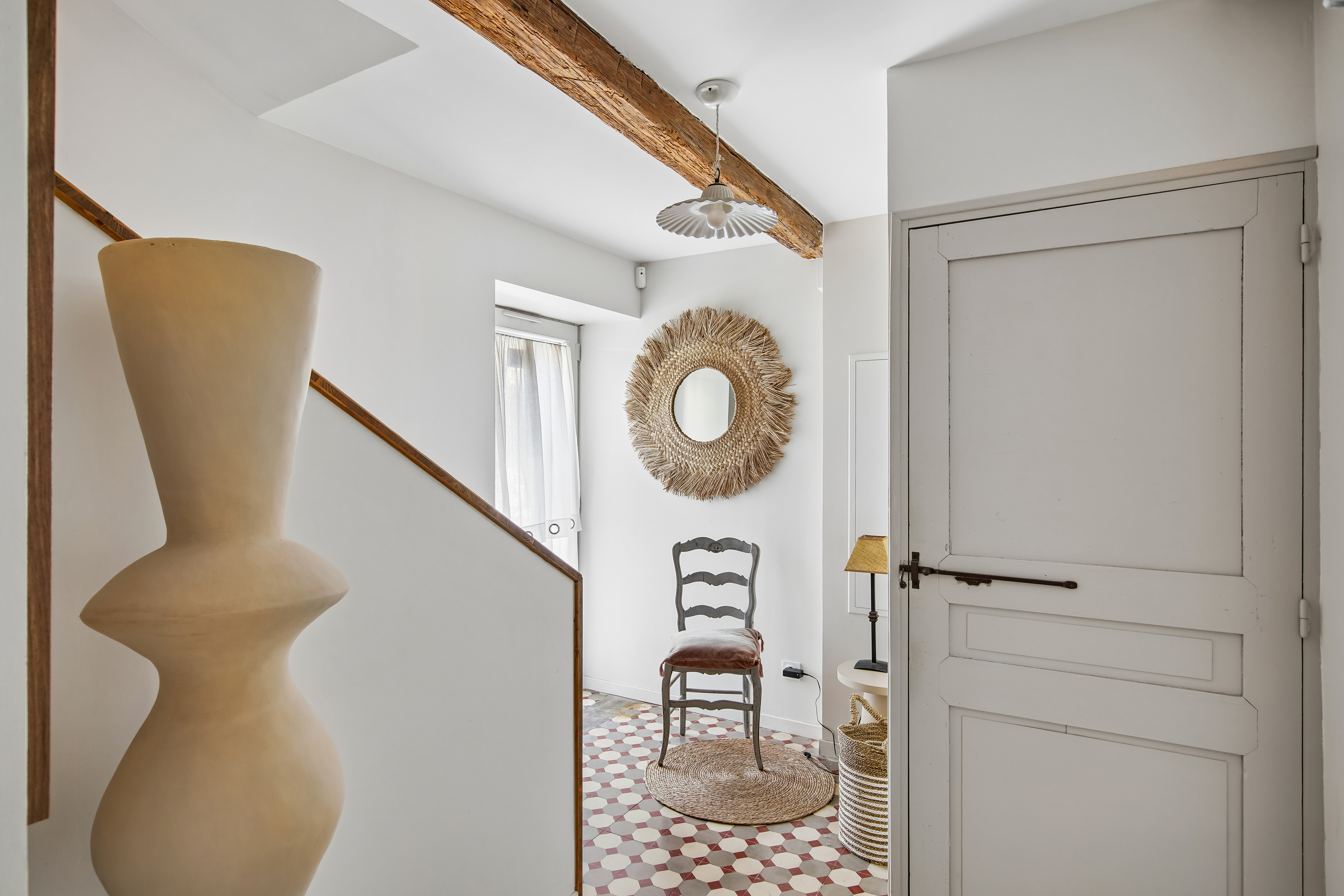 2 charming houses with central patio