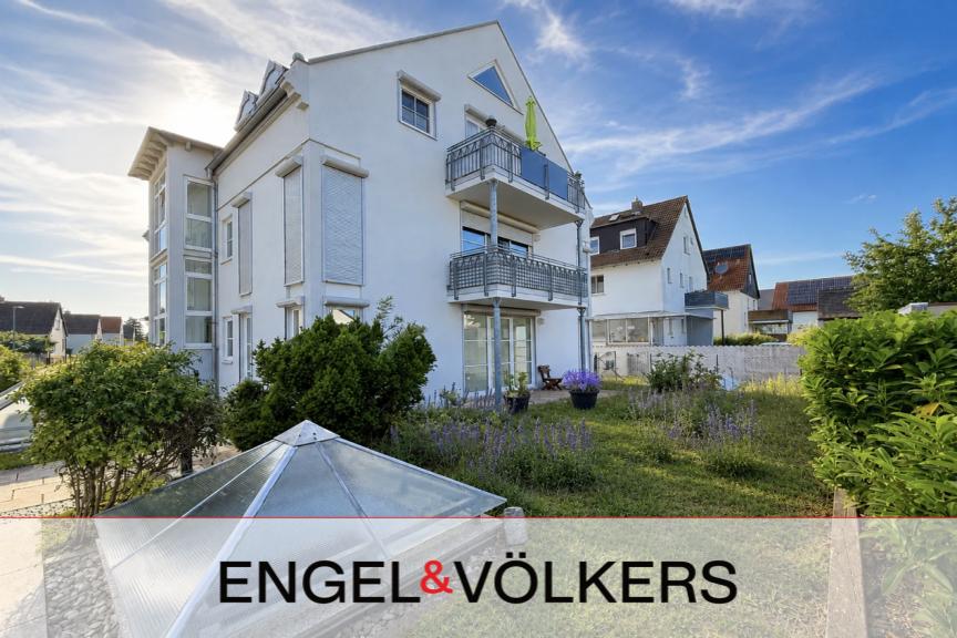Helle 2-Zimmer-Erdgeschosswohnung mit Gartenanteil in Griesheim bei Darmstadt