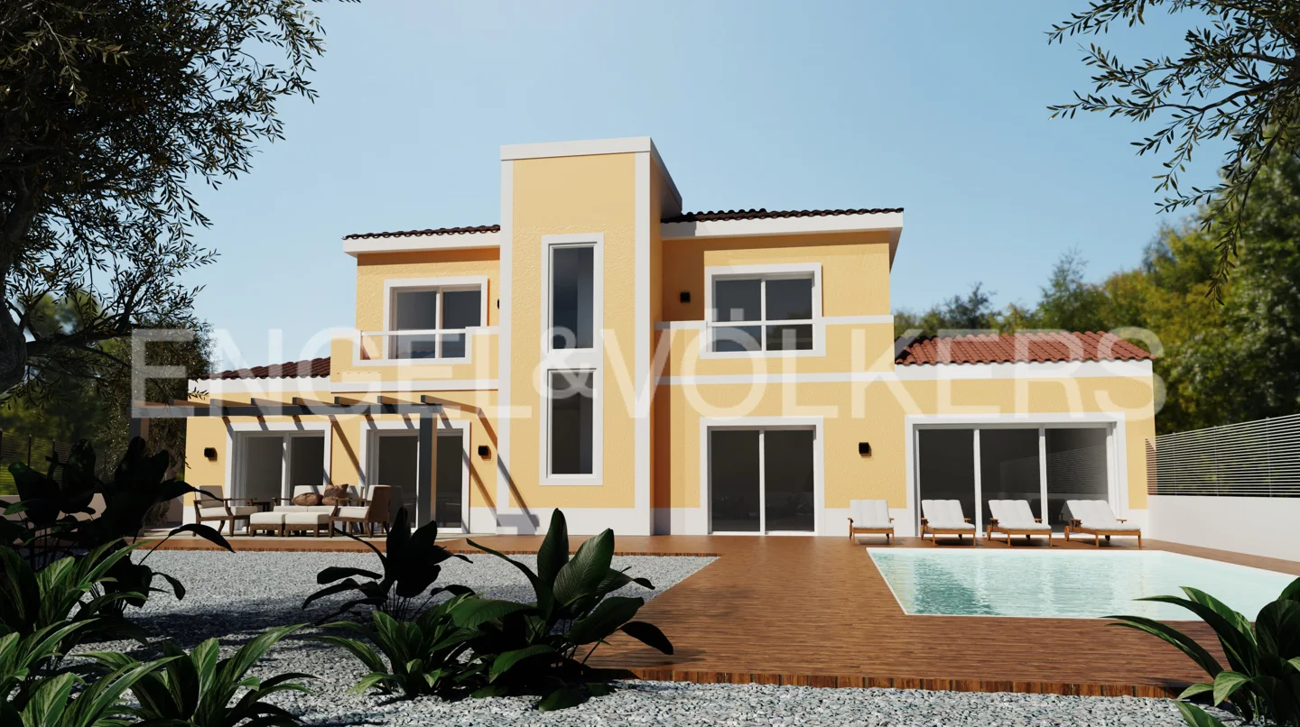 New 3-bed villa with pool in São Brás de Alportel