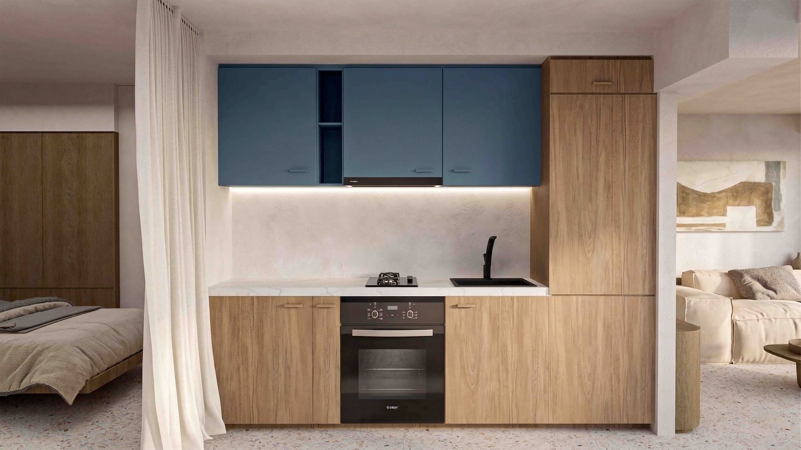 Modern 1st floor apartment in Exarcheia