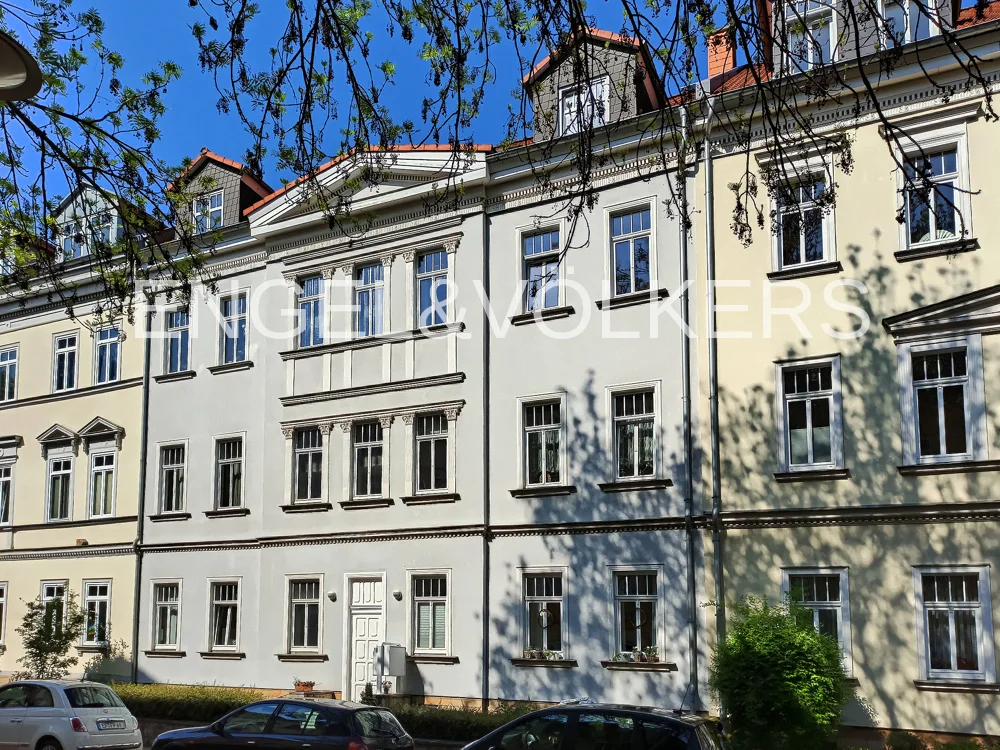 Gepflegtes Mehrfamilienhaus mit Balkonen/Terrassen und Garten in sehr begehrter Wohnlage der Brühlervorstadt