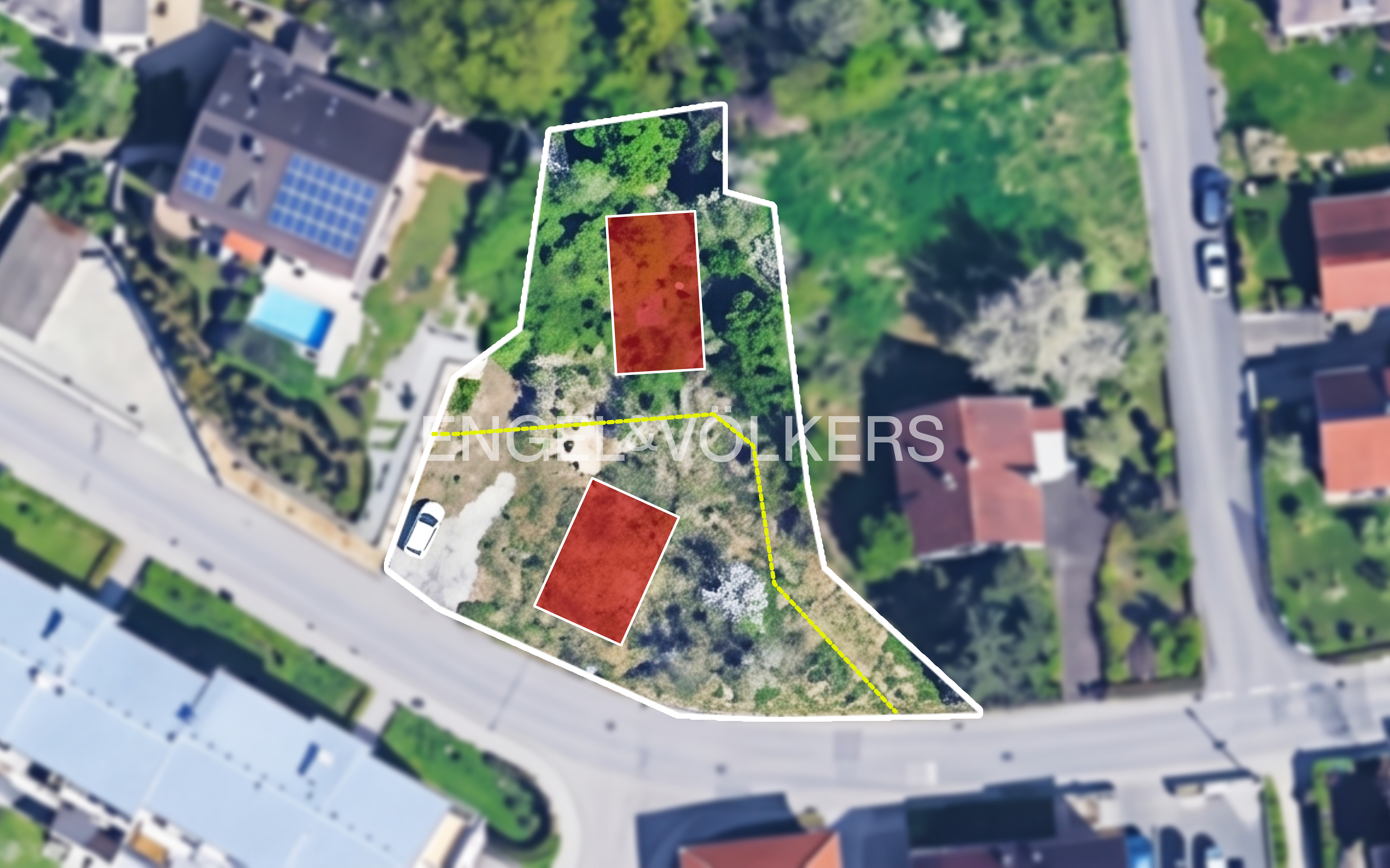 Seltene Gelegenheit: Baugrundstück für zwei Einfamilienhäuser in Lappersdorf-Pielmühle