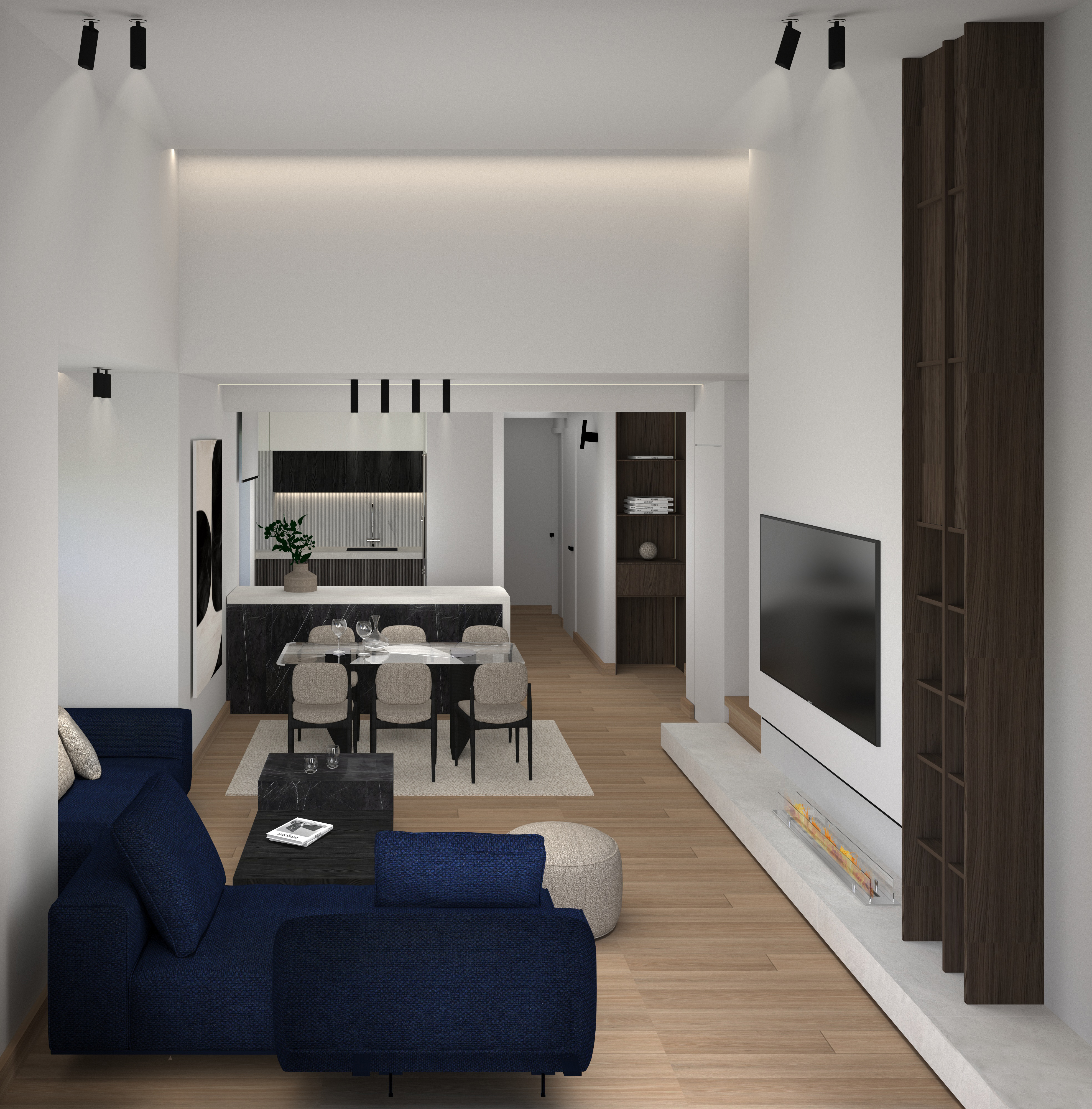 Newly built maisonette of 3rd - 4th floor in Kato Chalandri