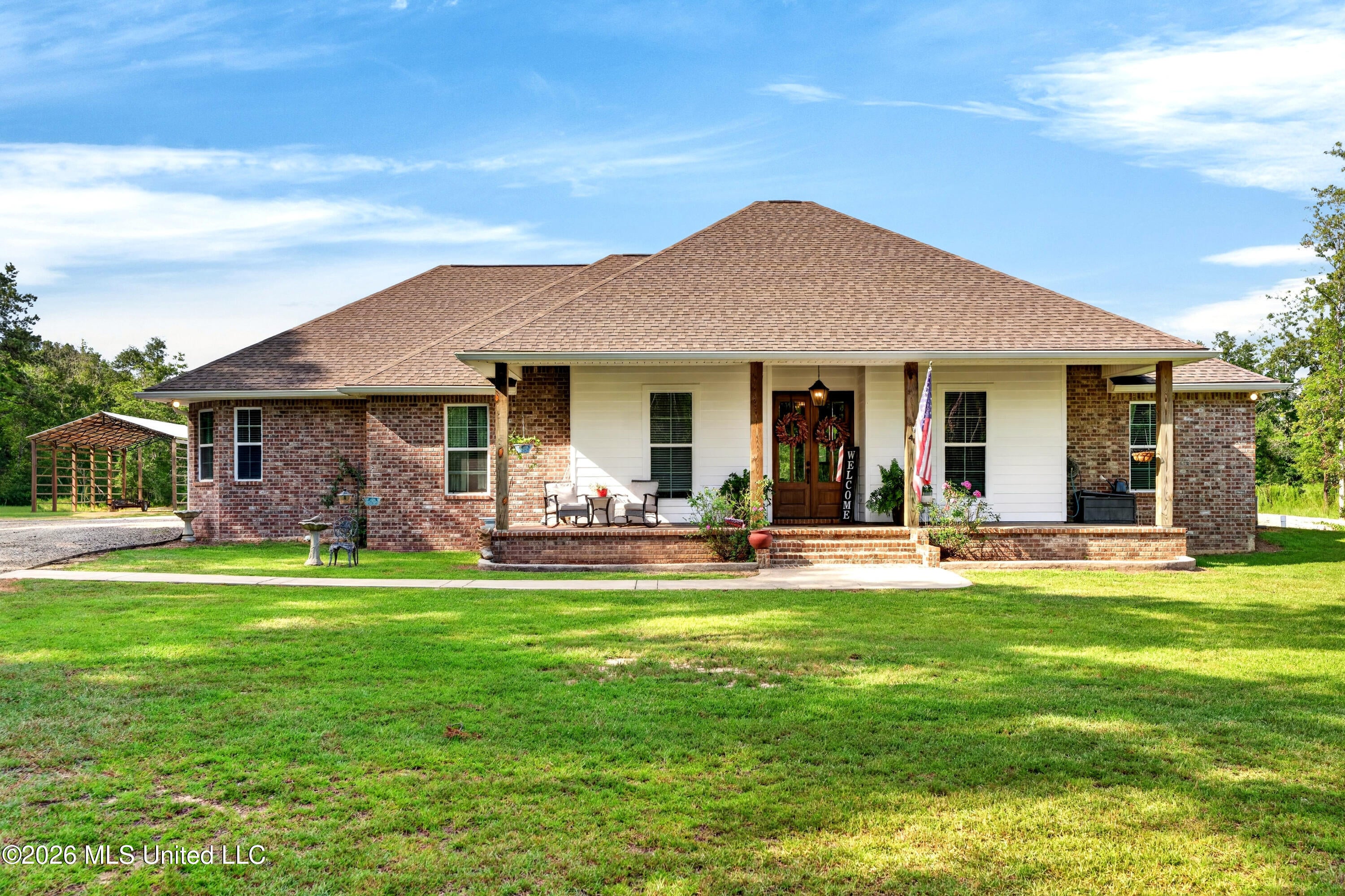 Custom Built Home on over 41 private acres.