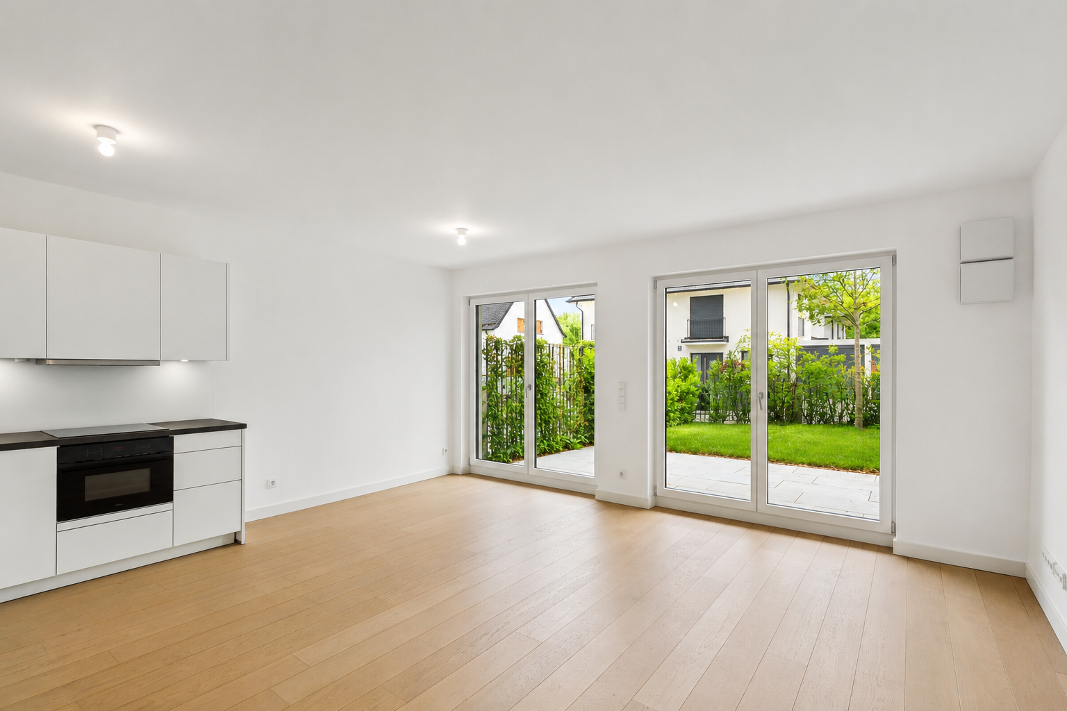 Luxury 2-room garden apartment in sought-after Daglfing