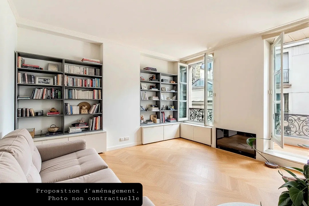 Paris 16th – Passy – charming one bedroom apartment