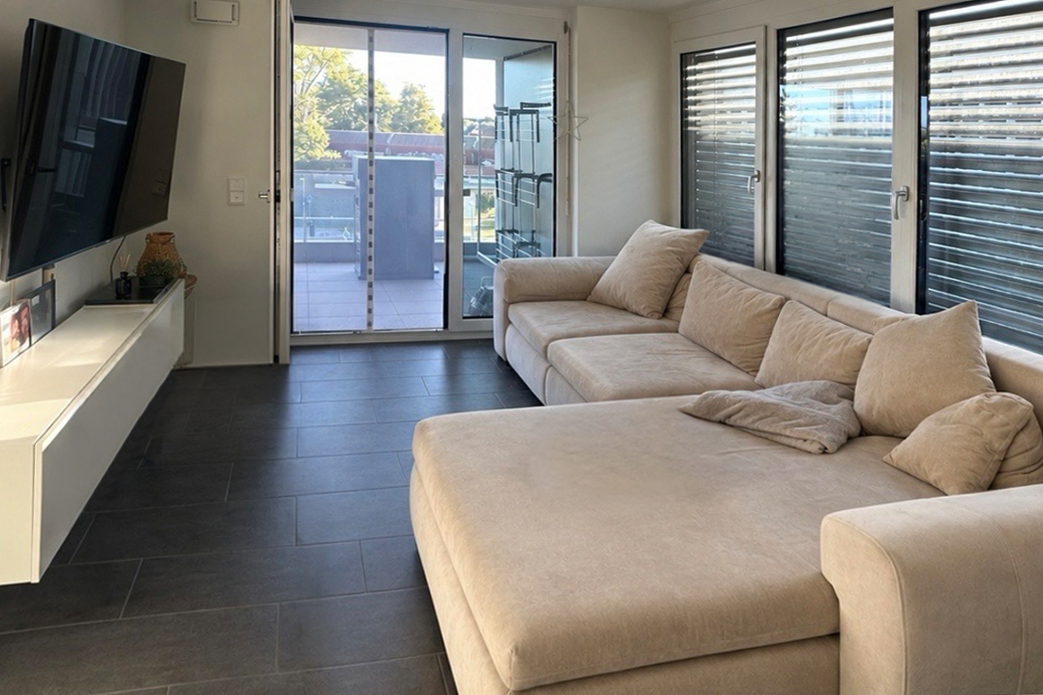 Moderne 2-Zimmer-Wohnung mit Balkon, Einbauküche und Tiefgarage