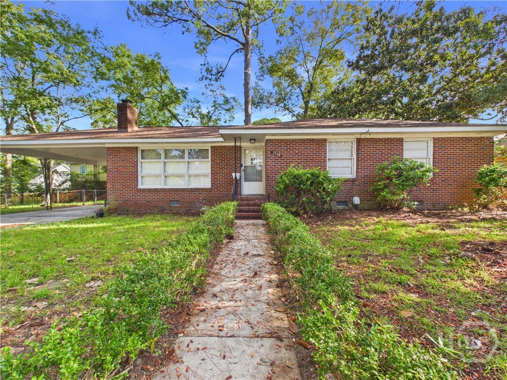 Classic Brick Ranch on a Spacious Savannah Lot