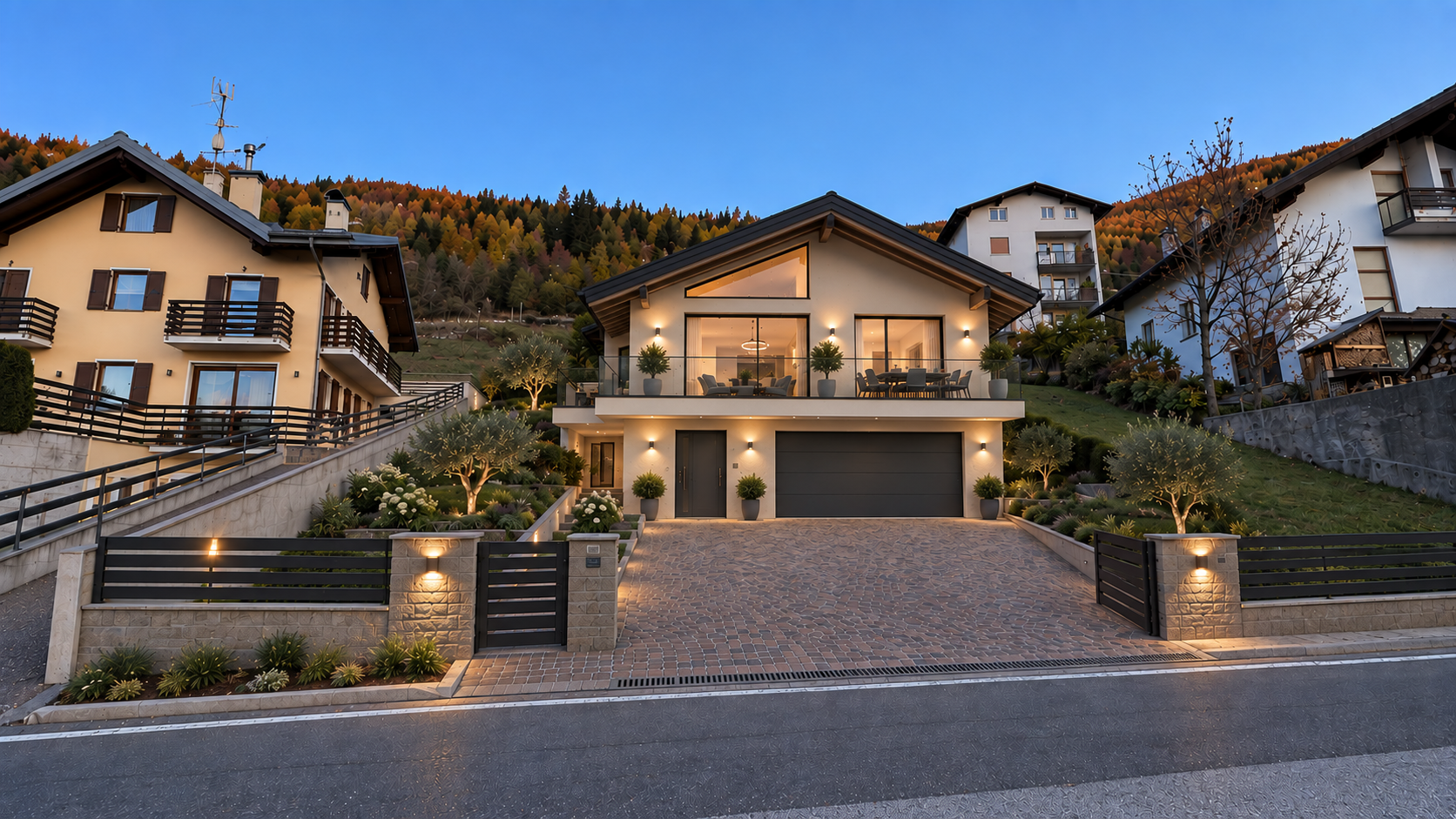 Land for a house of dreamy sunsets [AI-modified]