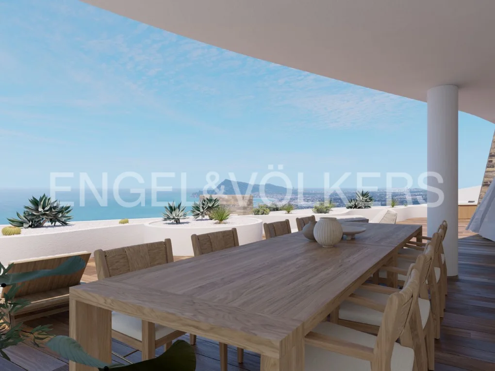 Grand luxury apartment with spectacular views in Sierra de Altea