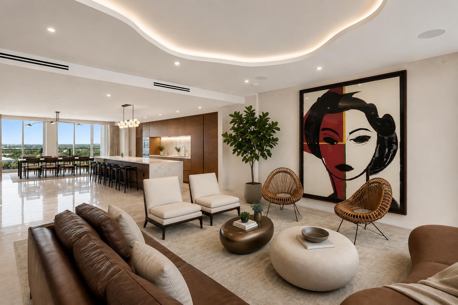 Luxurious Penthouse Perfection
