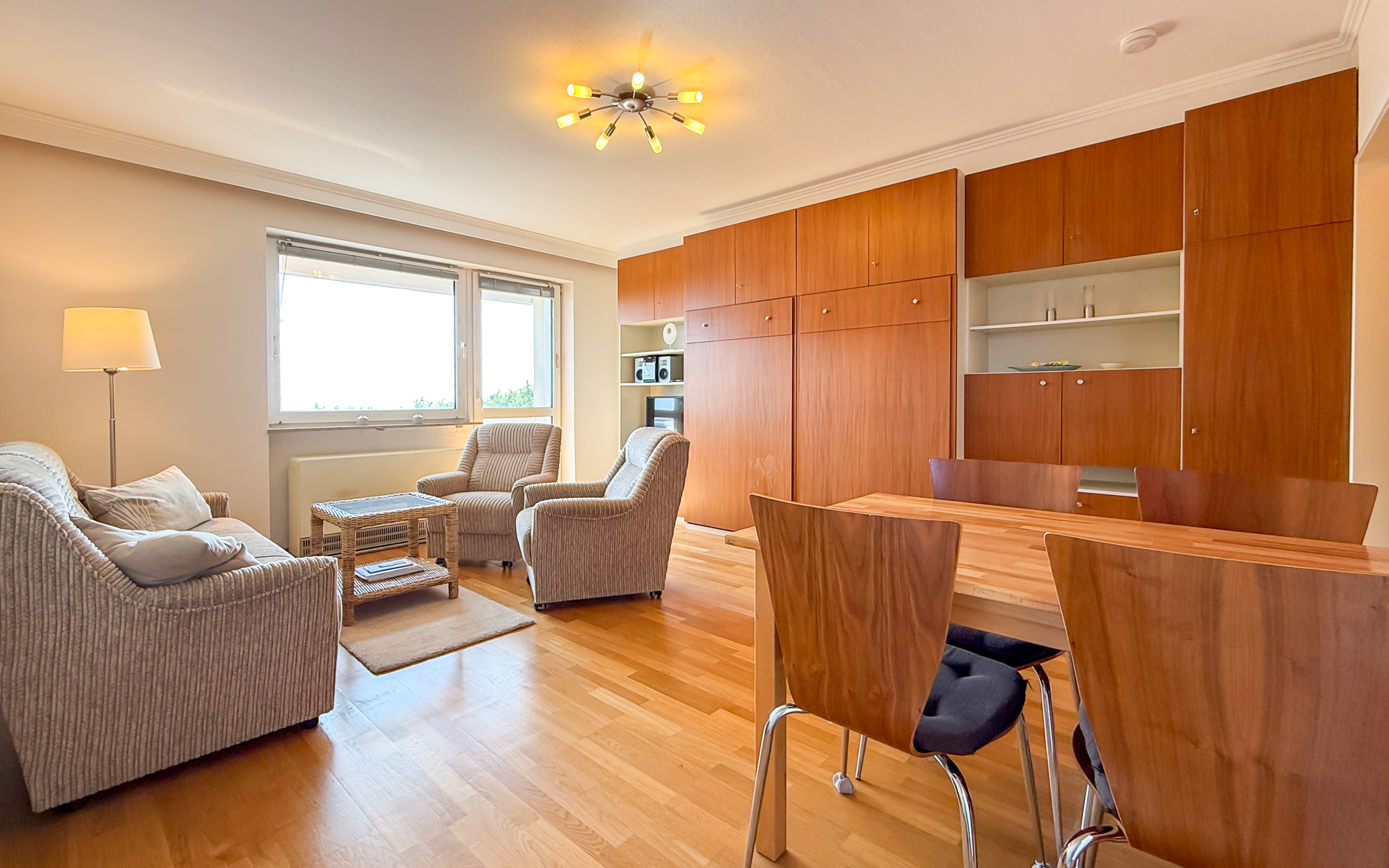 Wohnen über den Dünen - 2-Zimmer-Wohnung mit Südbalkon und Meerblick