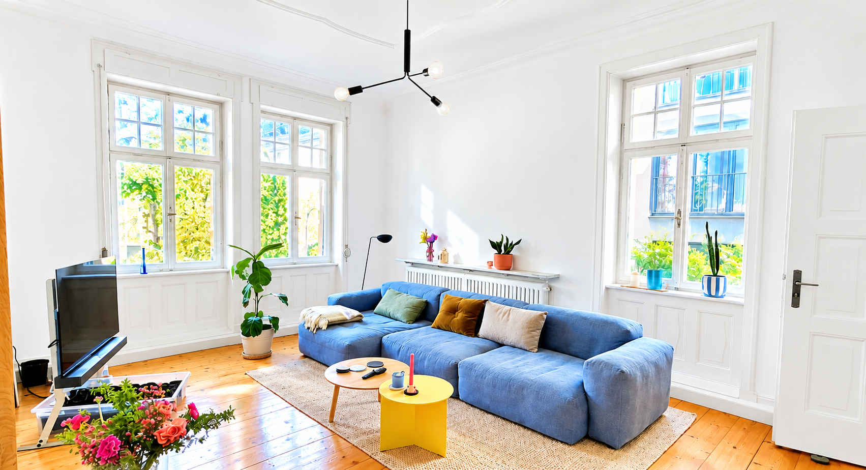 Klassische Beletage-Wohnung in prächtiger Jugendstilvilla