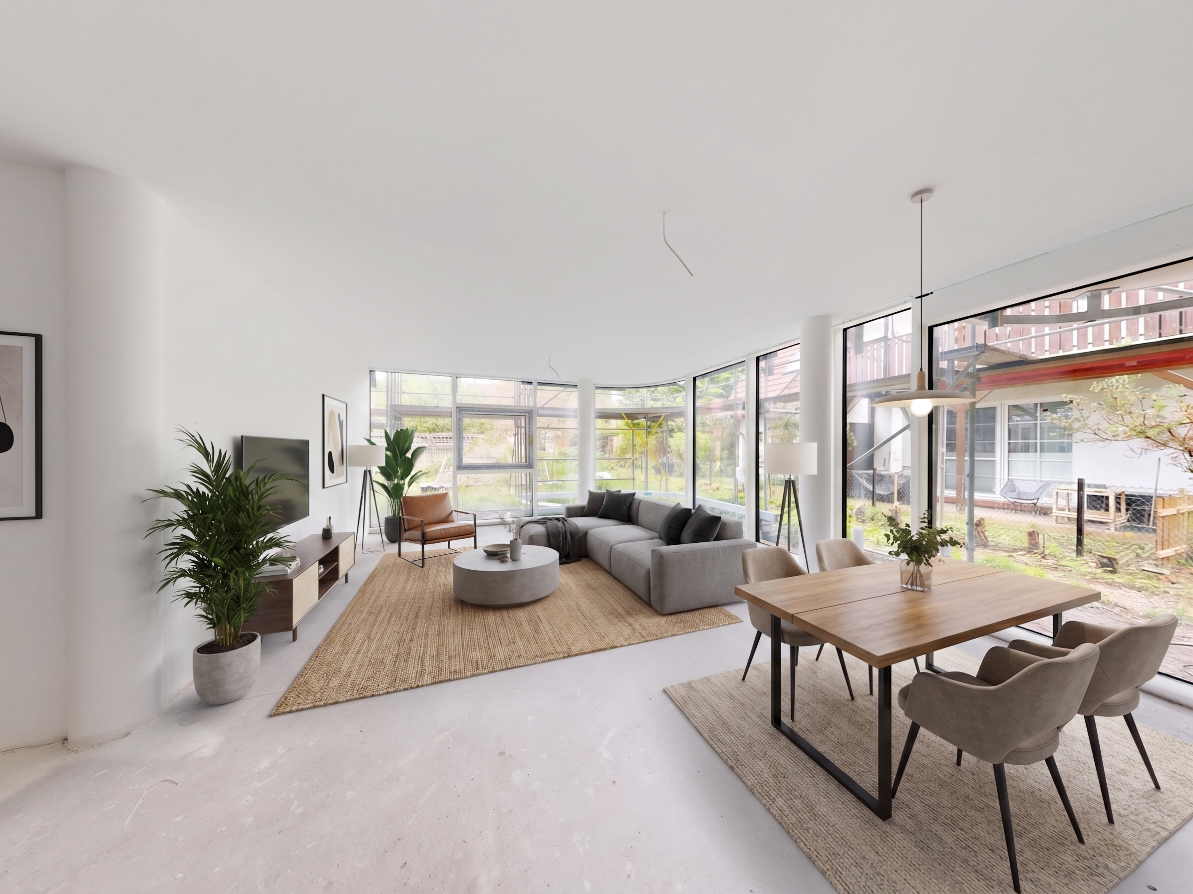 Neubau: Exklusive Wohnung in Designarchitektur in direkter Strandlage