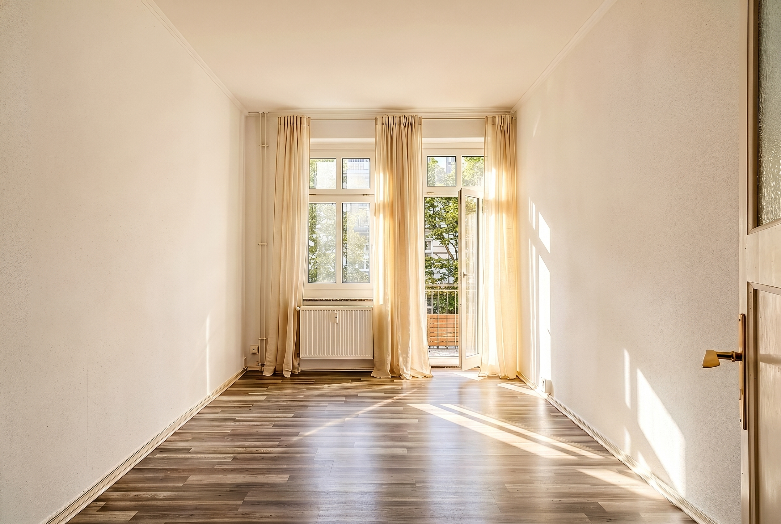 Sonnige 2-Zimmer-Wohnung in direkter Parknähe