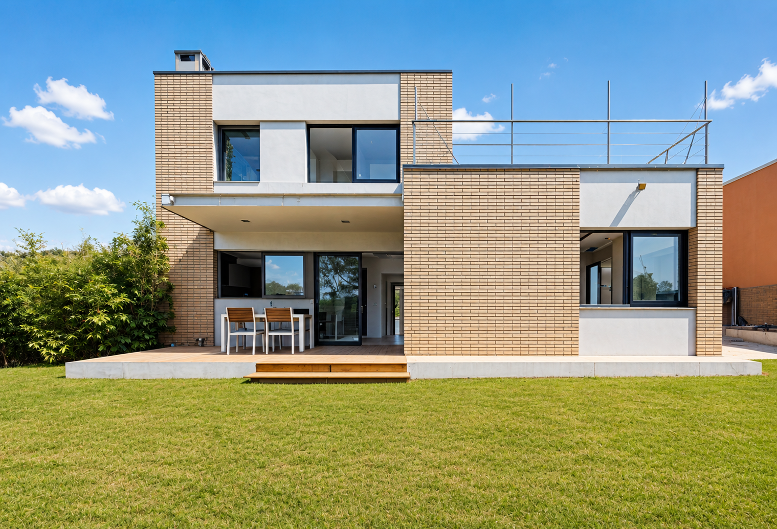 Modern design single-family home 10 minutes from Girona