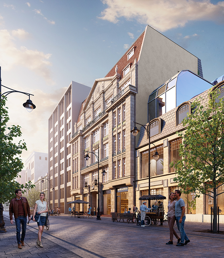 Narożny apartament w sercu Łodzi I Kamienica Siemensa