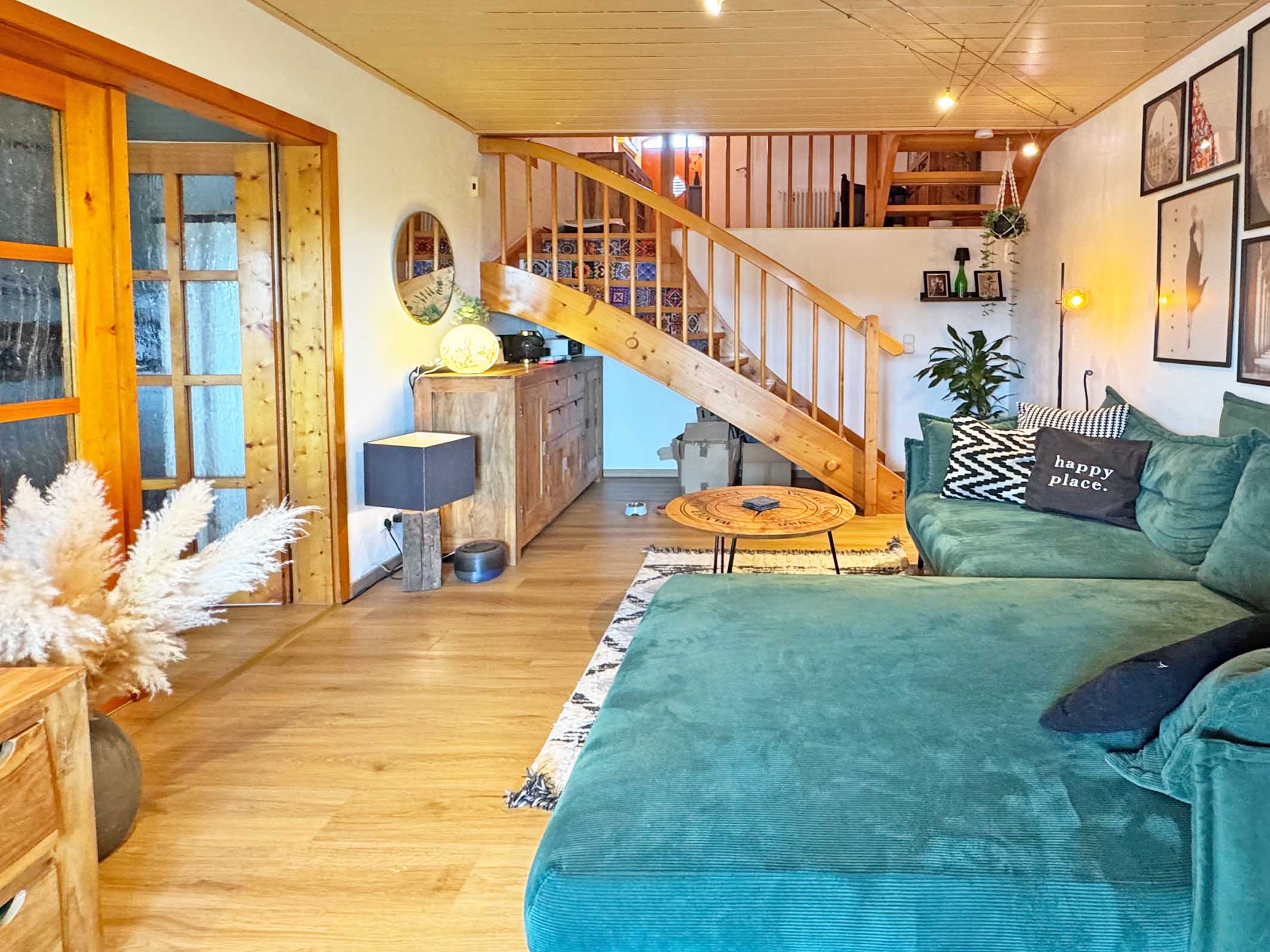 Charmante Maisonettewohnung mit Blick ins Grüne