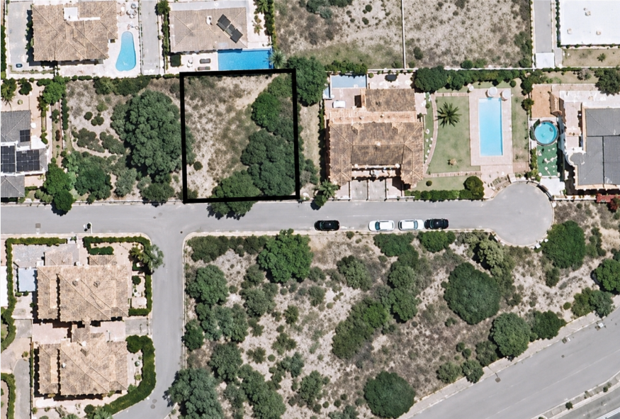 Attractive building plot for a modern villa with pool in Santa Margalida