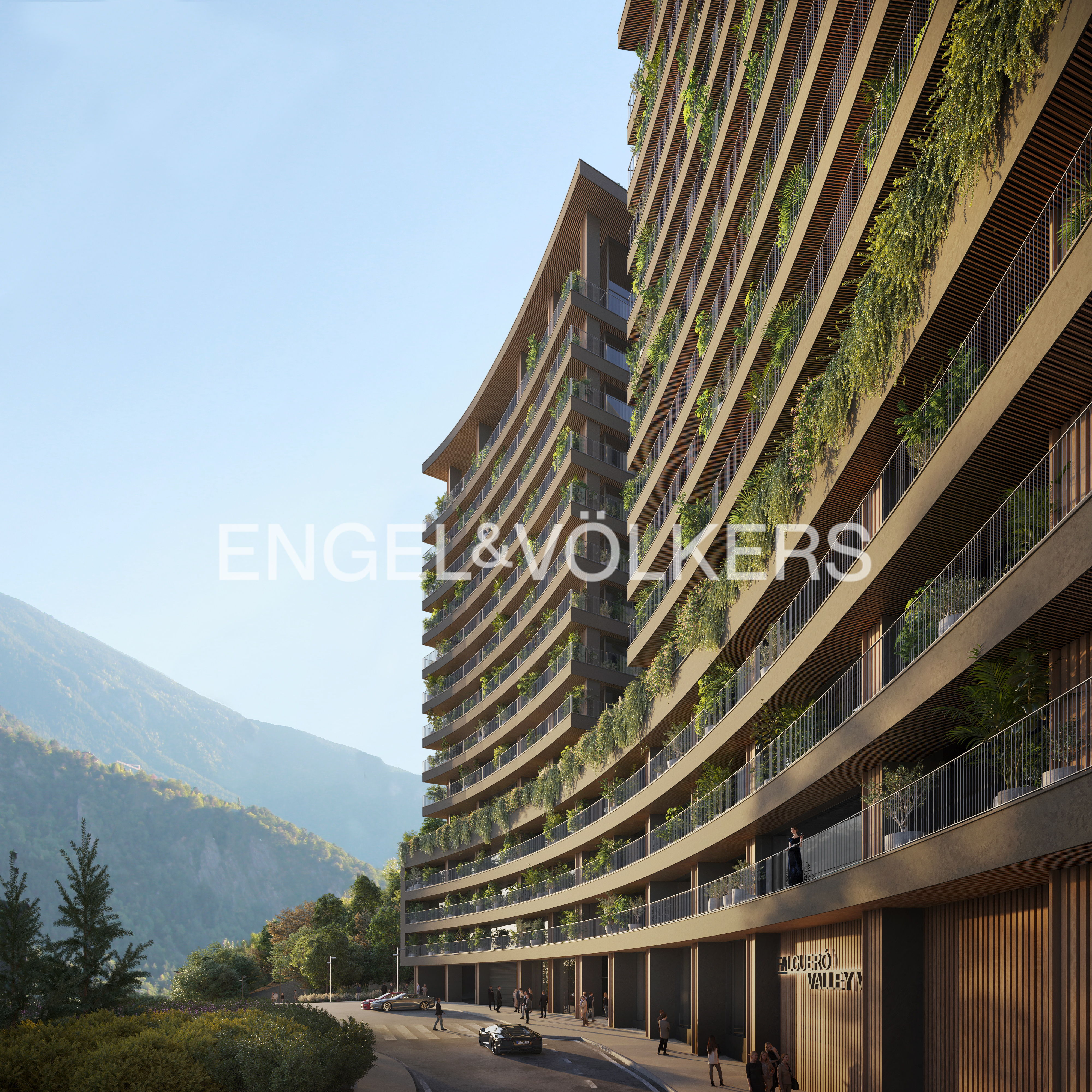 New-build apartment with an exceptional location.