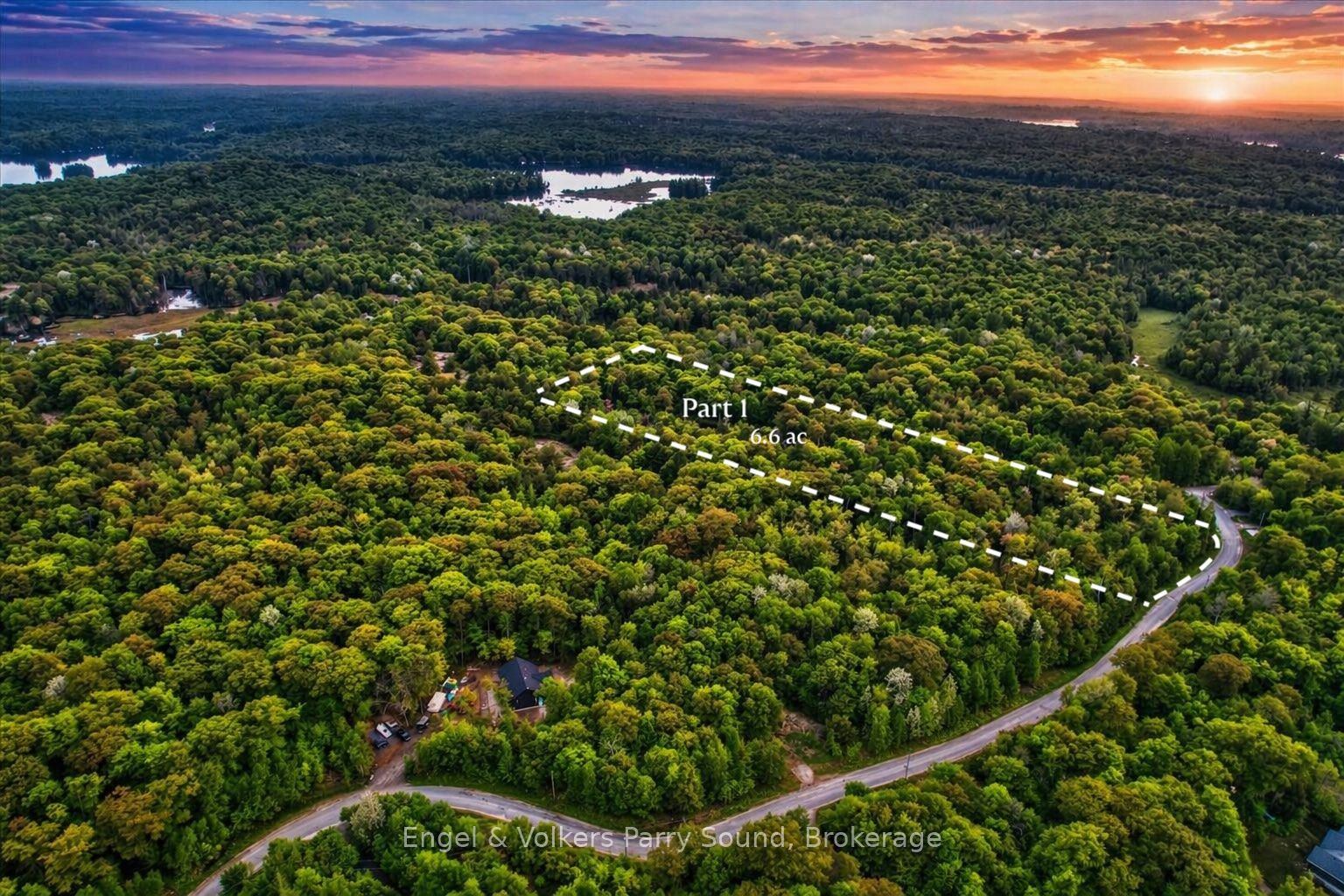 Newly Created 6.5+ Acre Building Lot