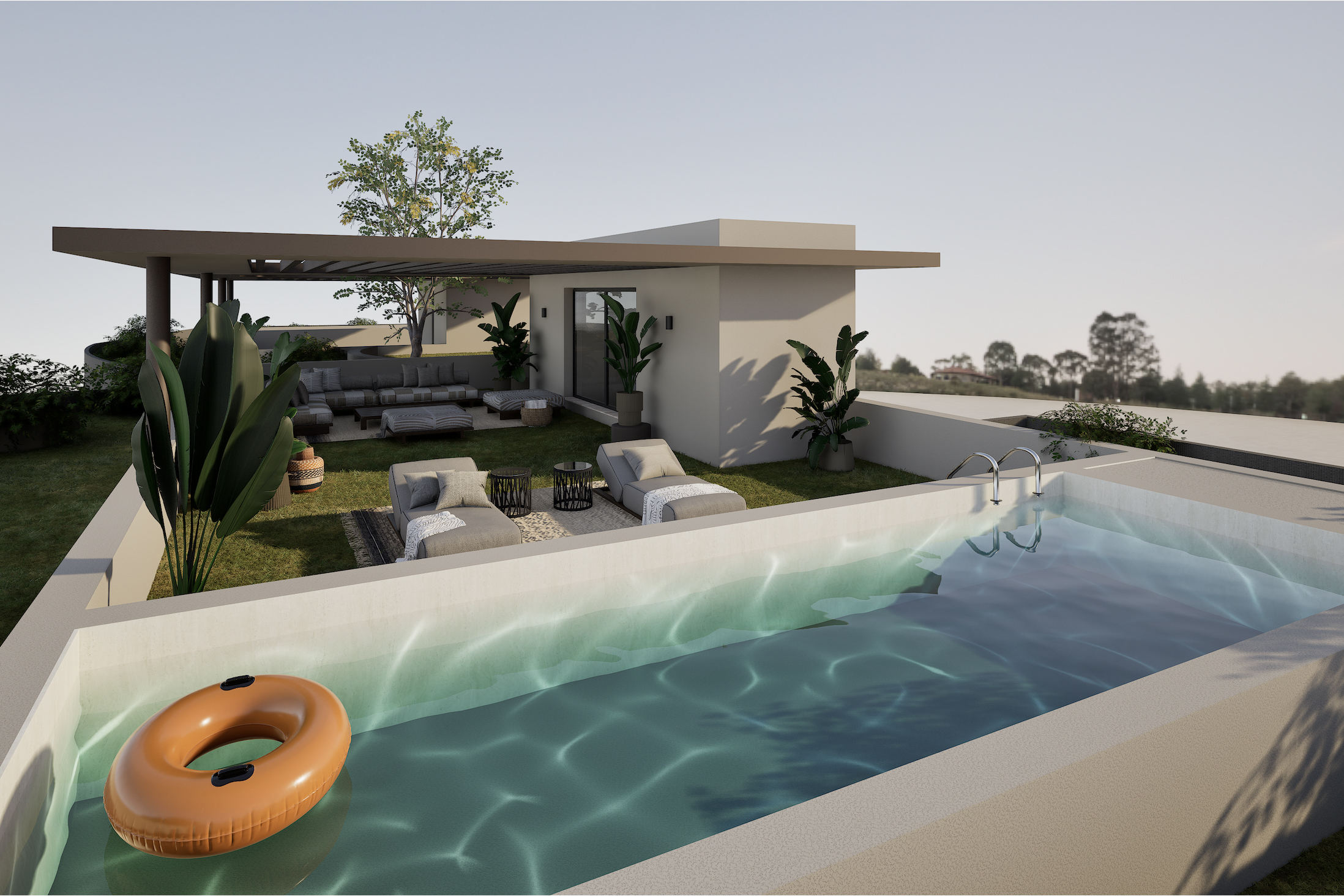 Exclusive penthouse maisonette 180 sq.m. in Glyfada Golf with spectacular Elliniko views