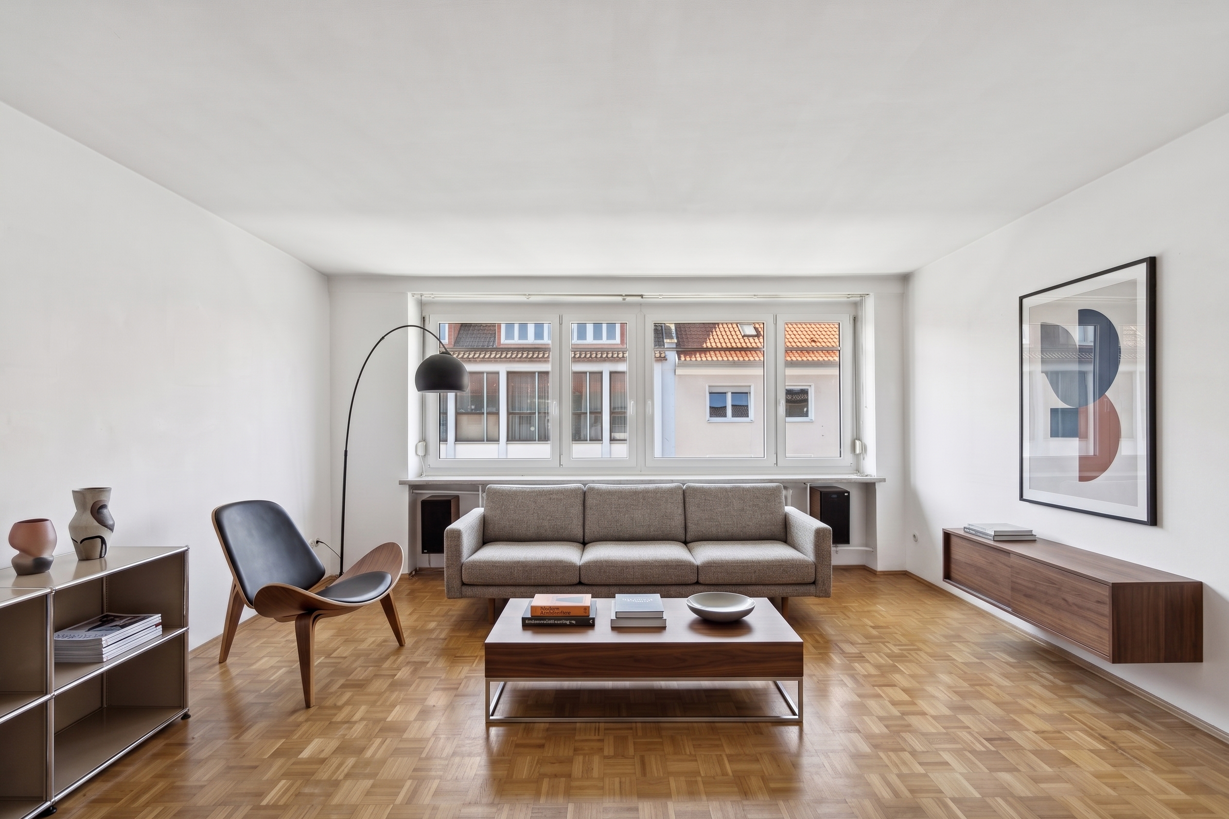 Mitten in der Maxvorstadt: 3-Zimmer-Wohnung mit Balkon zum Innenhof