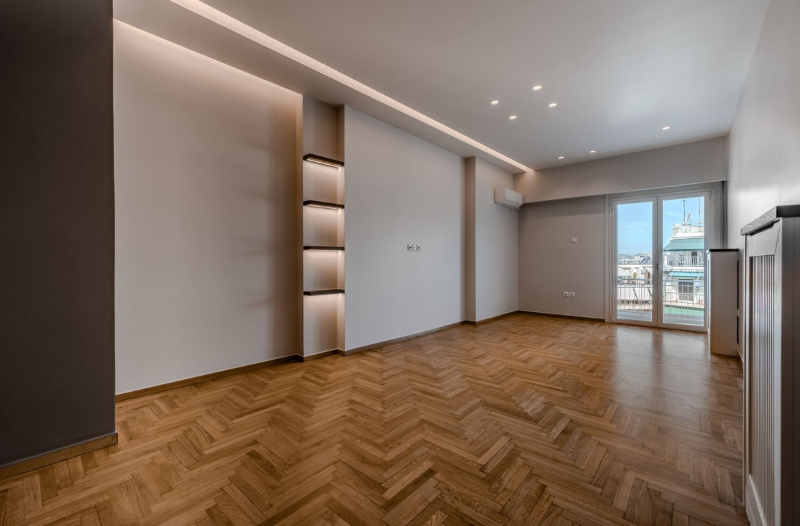 Renovated penthouse with veranda