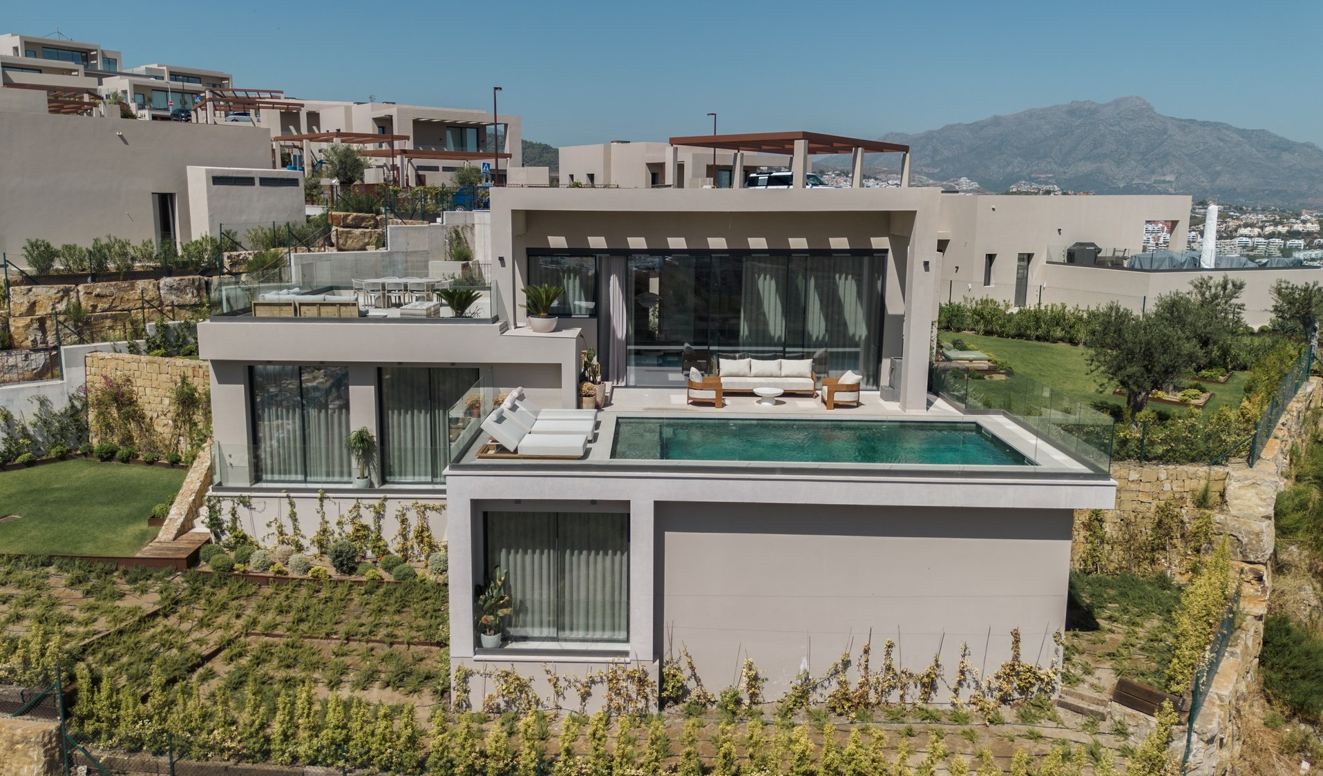 Newly Built Modern Villa with Panoramic Sea Views in La Alqueria