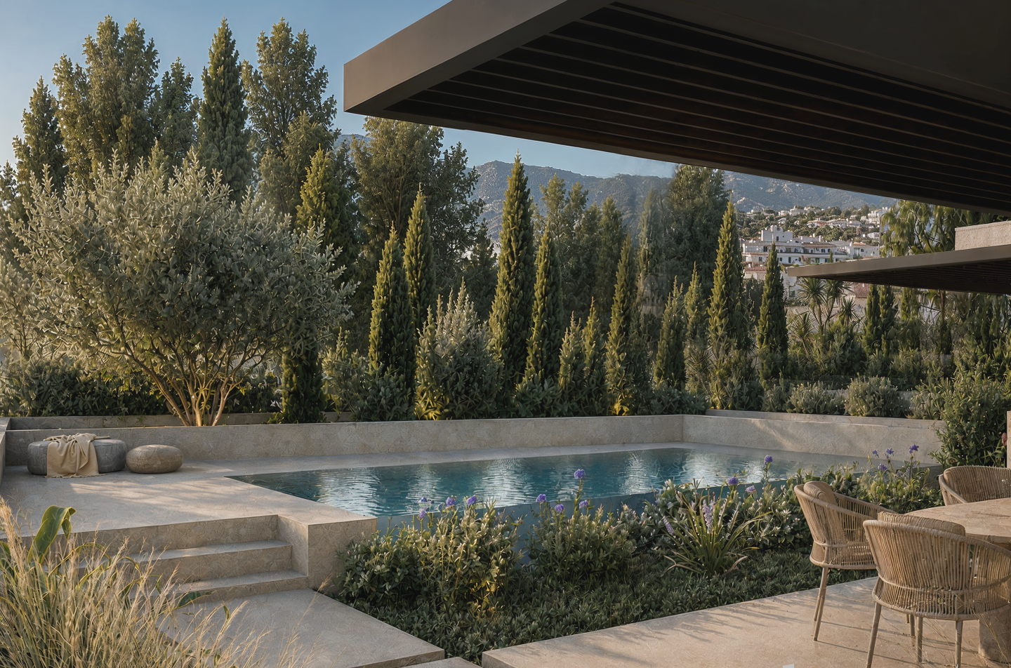 Glyfada centre luxury garden residence with private pool  169 sqm