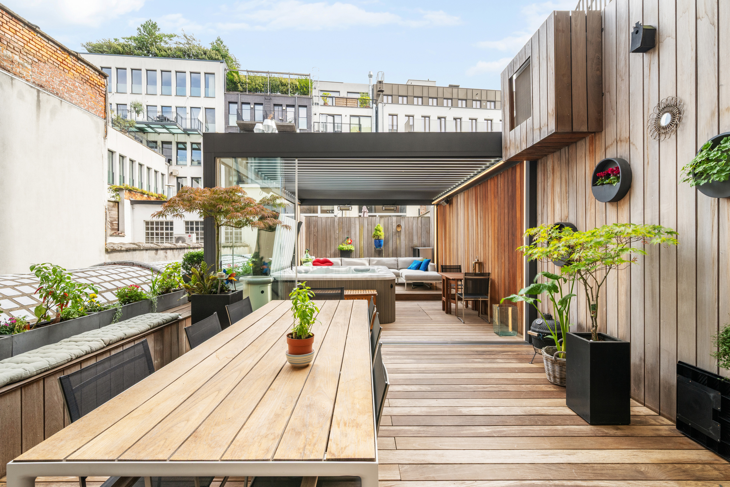 Unieke duplex met ruim terras in hartje Antwerpen
