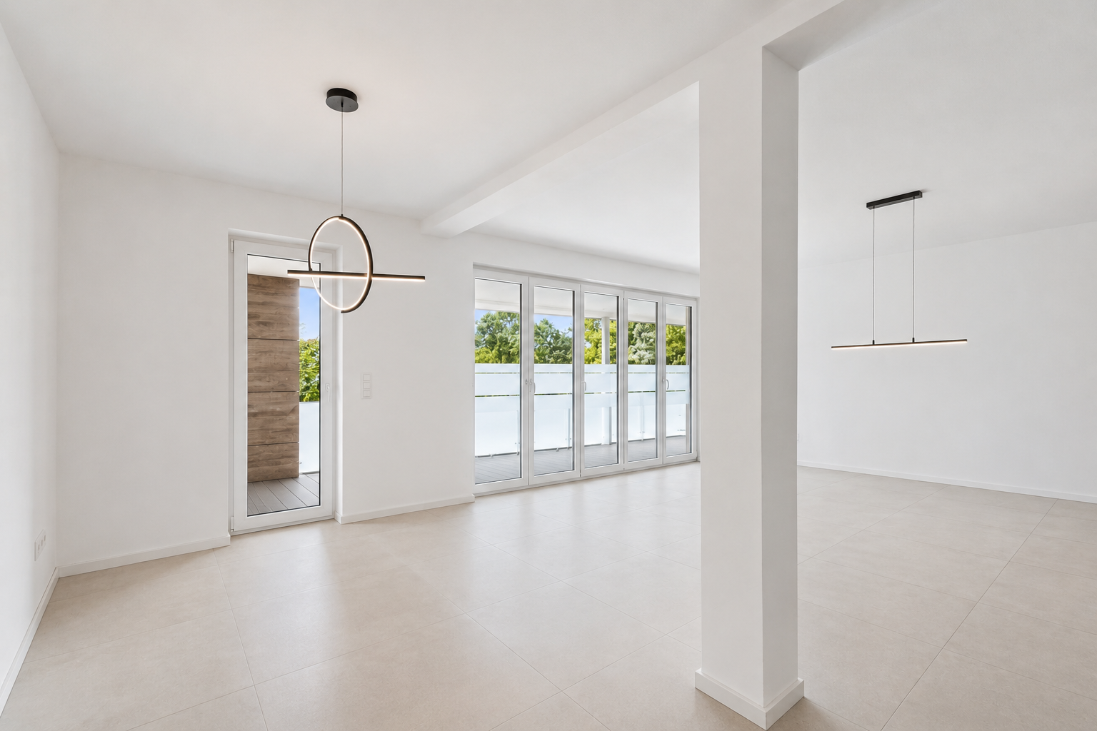 Architektonische Eleganz in begehrter Wohnlage von Frankfurt-Eschersheim [KI-modifiziert]