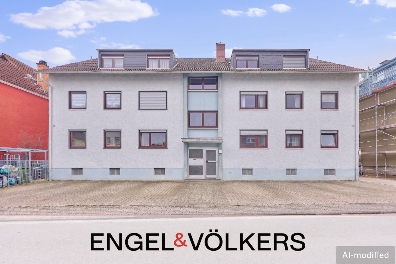 Reizende  Souterrainwohnung mit Terrasse & Gemeinschaftsgarten
